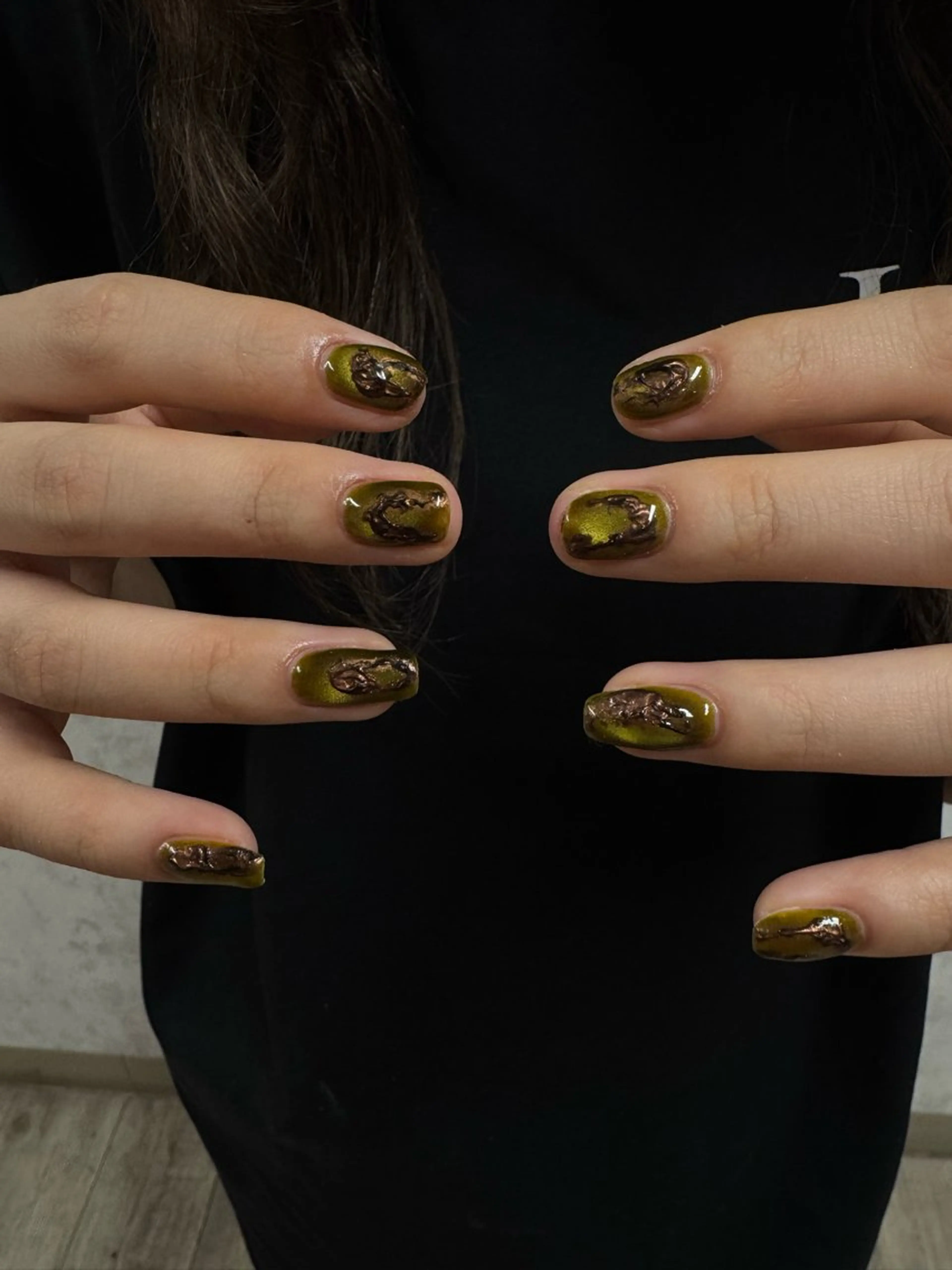 ネイル ハンドネイル Glad nail honokaのネイルデザイン