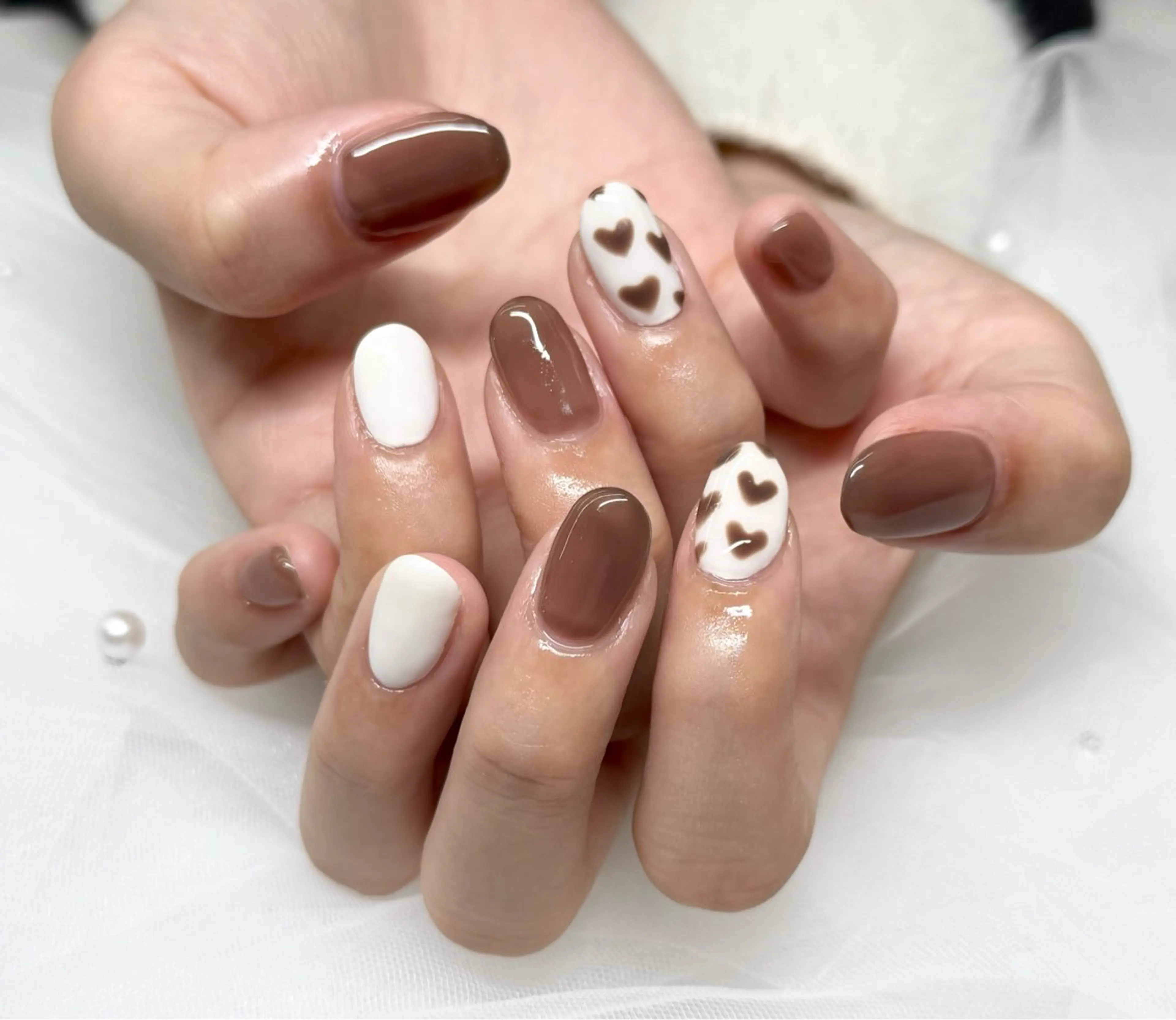オフ込み💅シンプルコース💓（カスタマイズ可）/フレンチ💓 🉐駐車券付の写真