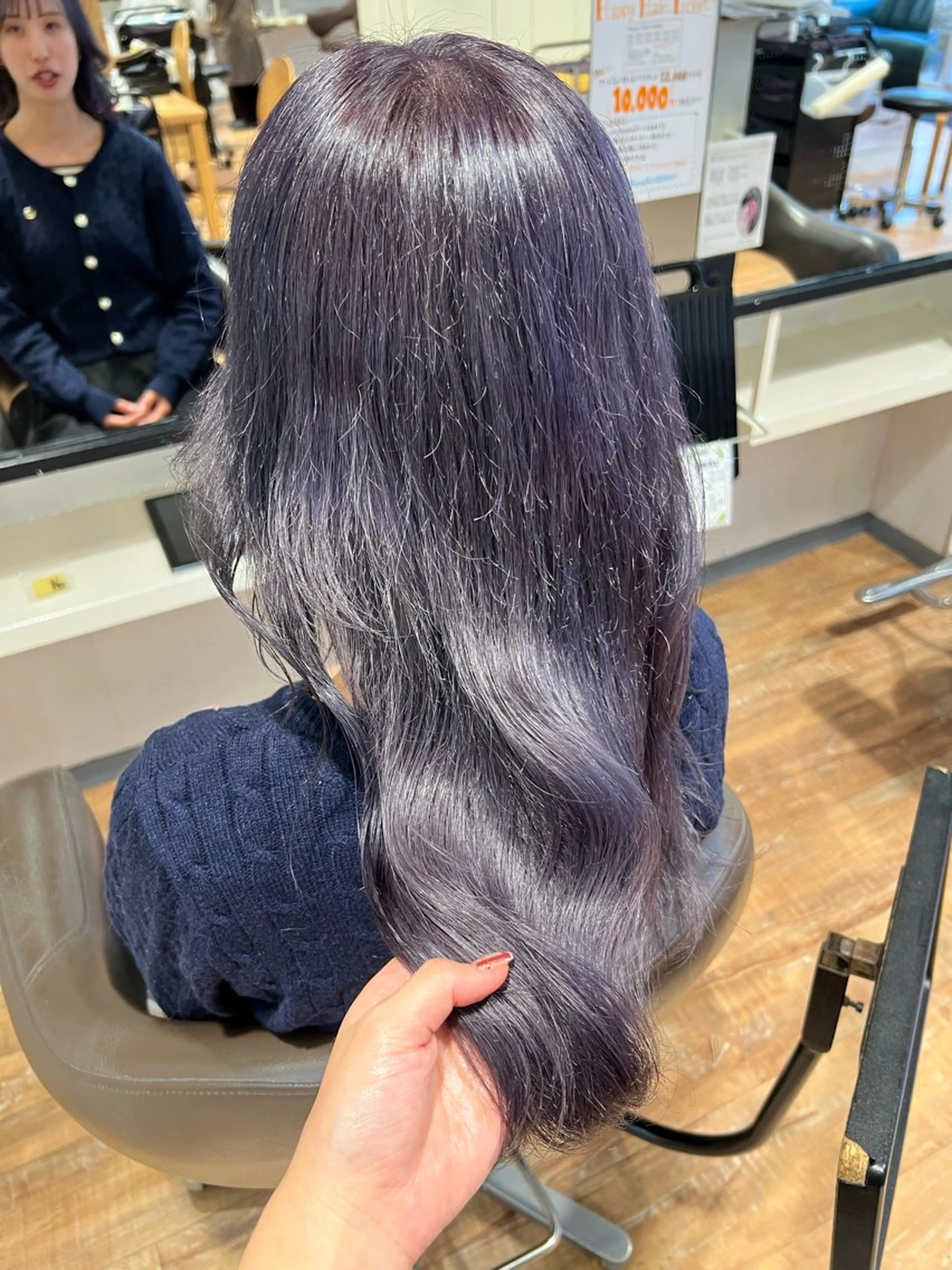 カラー ラベンダーカラー ヘアカラー トリートメント インナーカラー♡ Nanakoのヘアスタイル