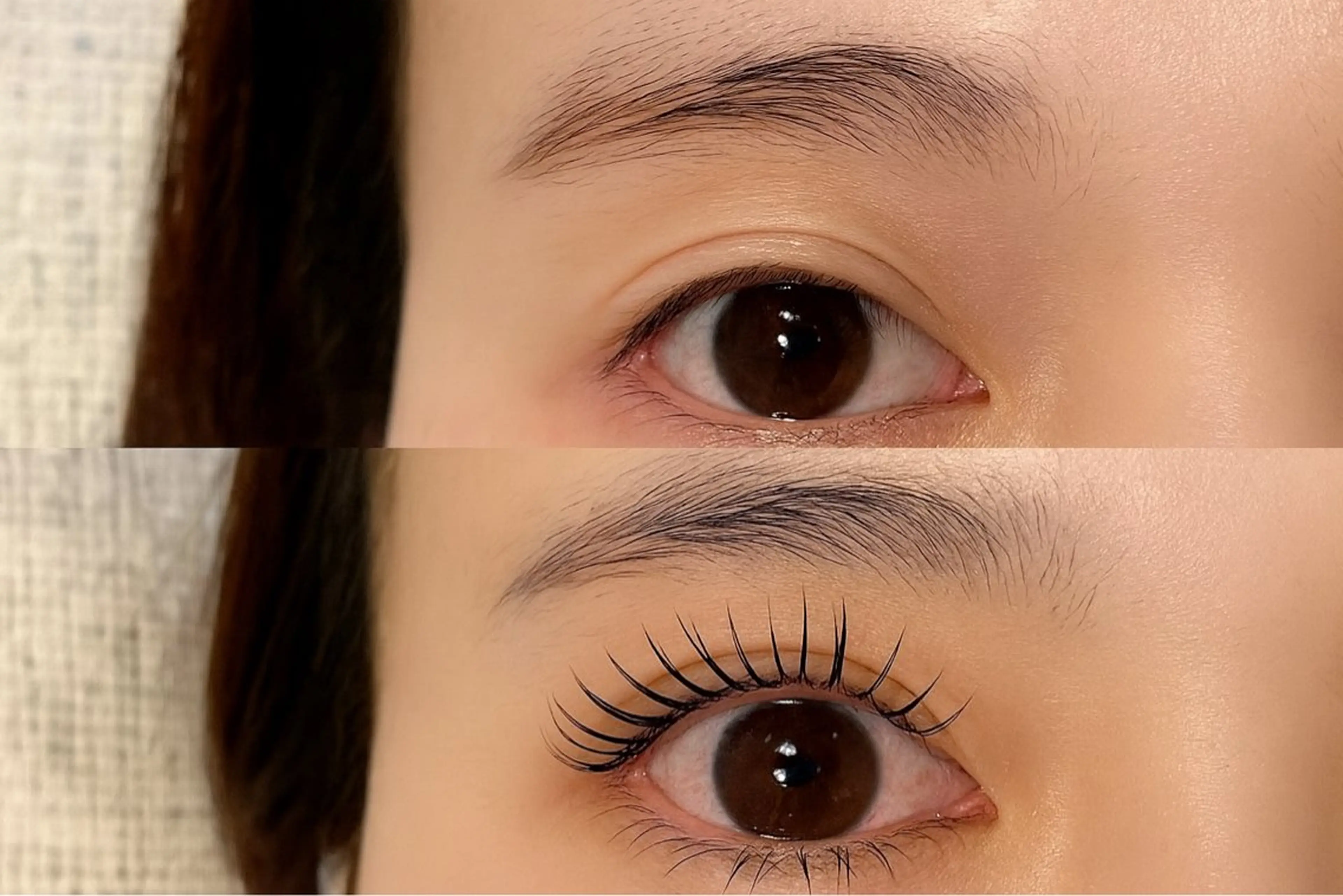 マツエク・マツパ 一重×まつ毛パーマ ホワイトアイ本厚木所属・アイブロウモデル 募集⭐️川内の眉毛・アイブロウイメージ