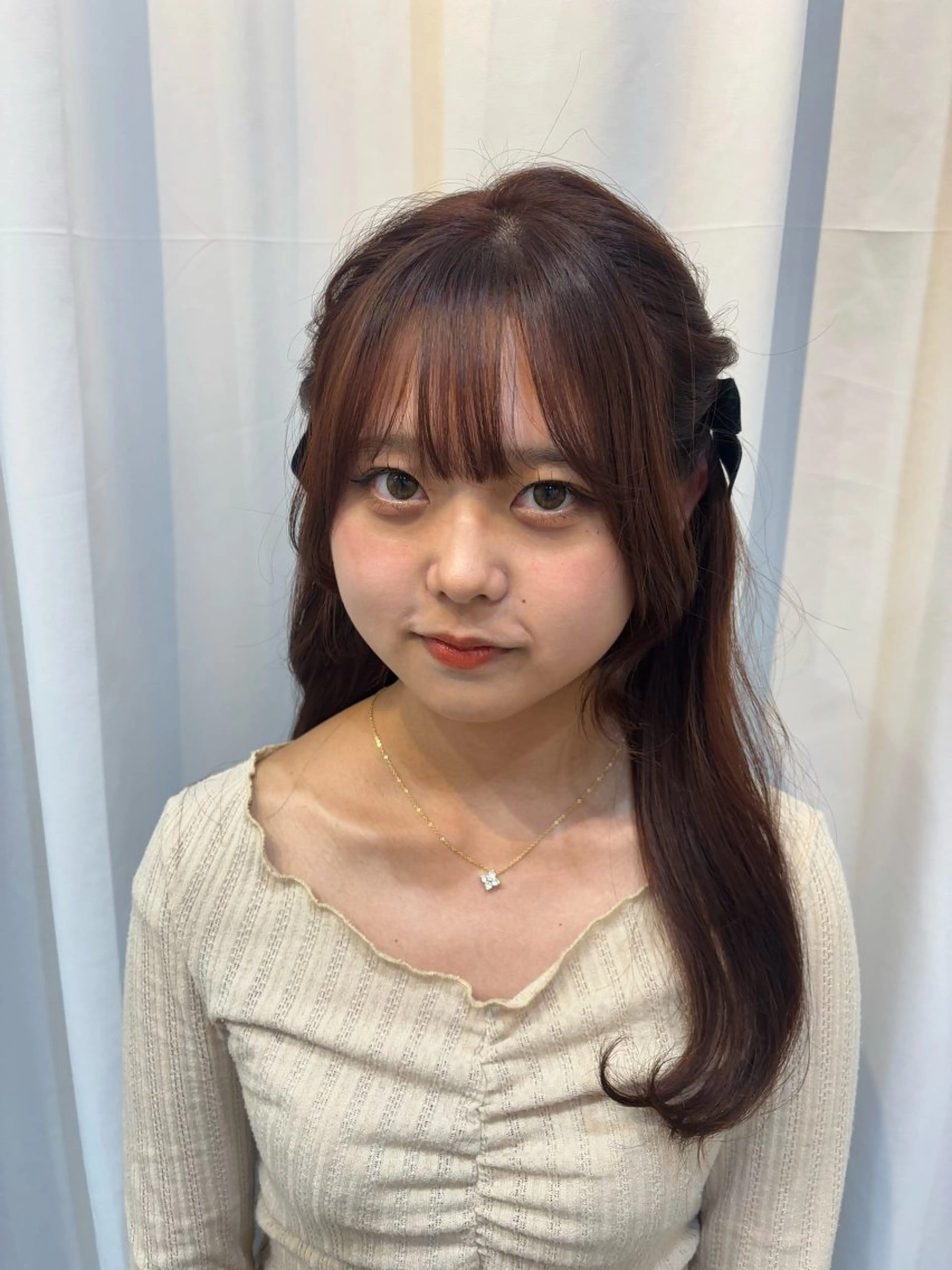 【お出かけ前に💭】前髪、顔周りのカット🎀の写真