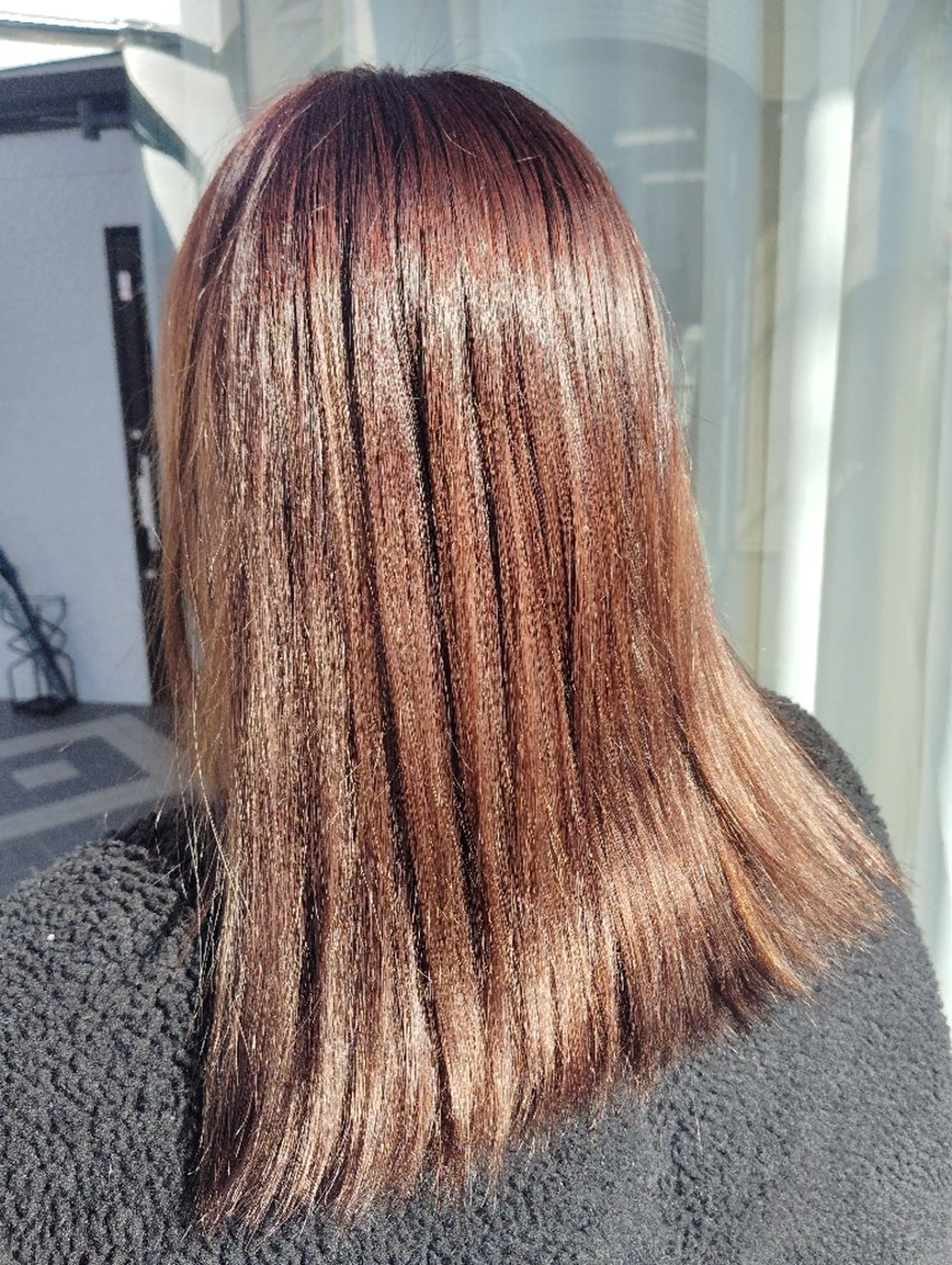 カラー ミディアム ヘアカラー 髪質改善🪽 森川☜ ☜ のヘアスタイル