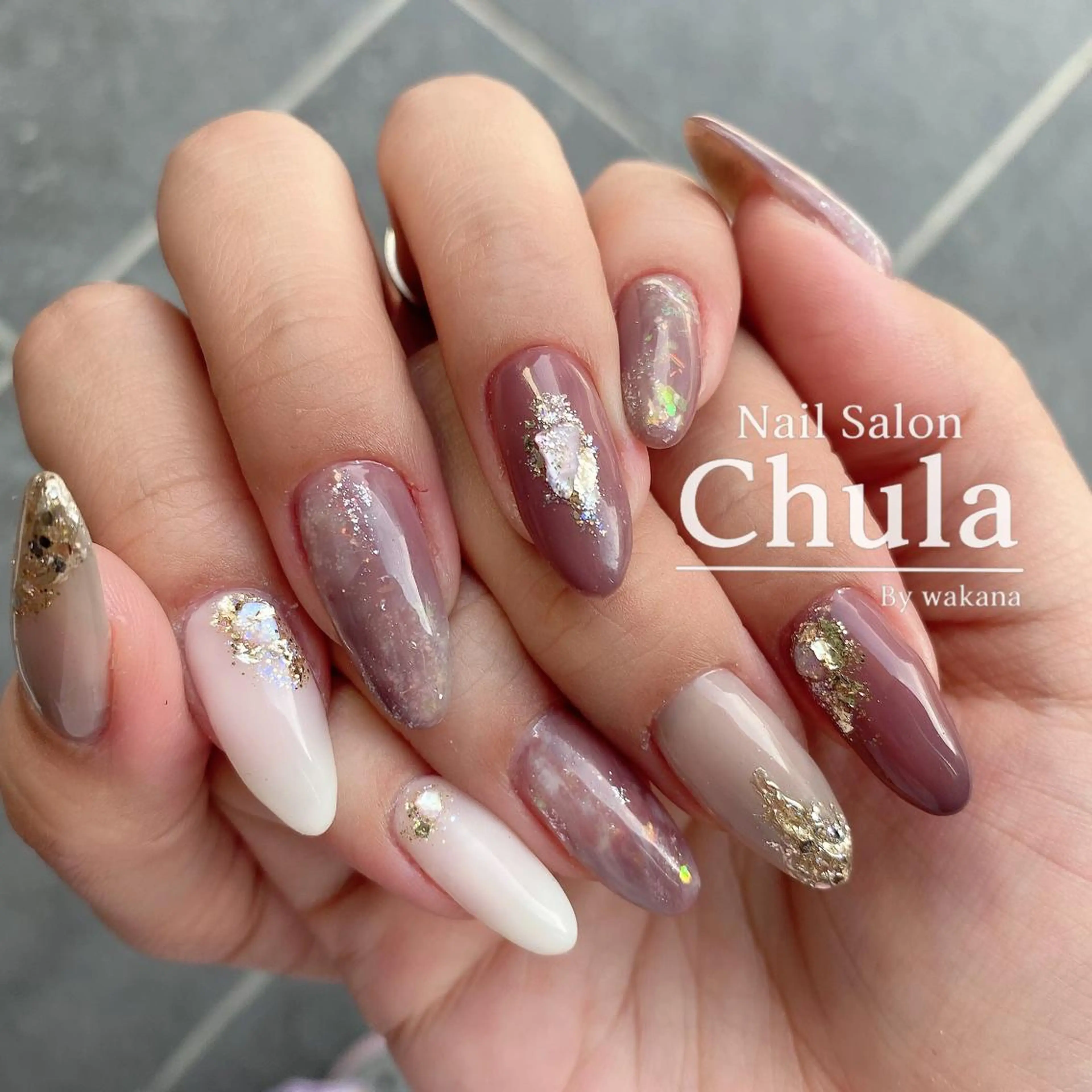 ネイル ハンドネイル Nailsalon Chulaのネイルデザイン