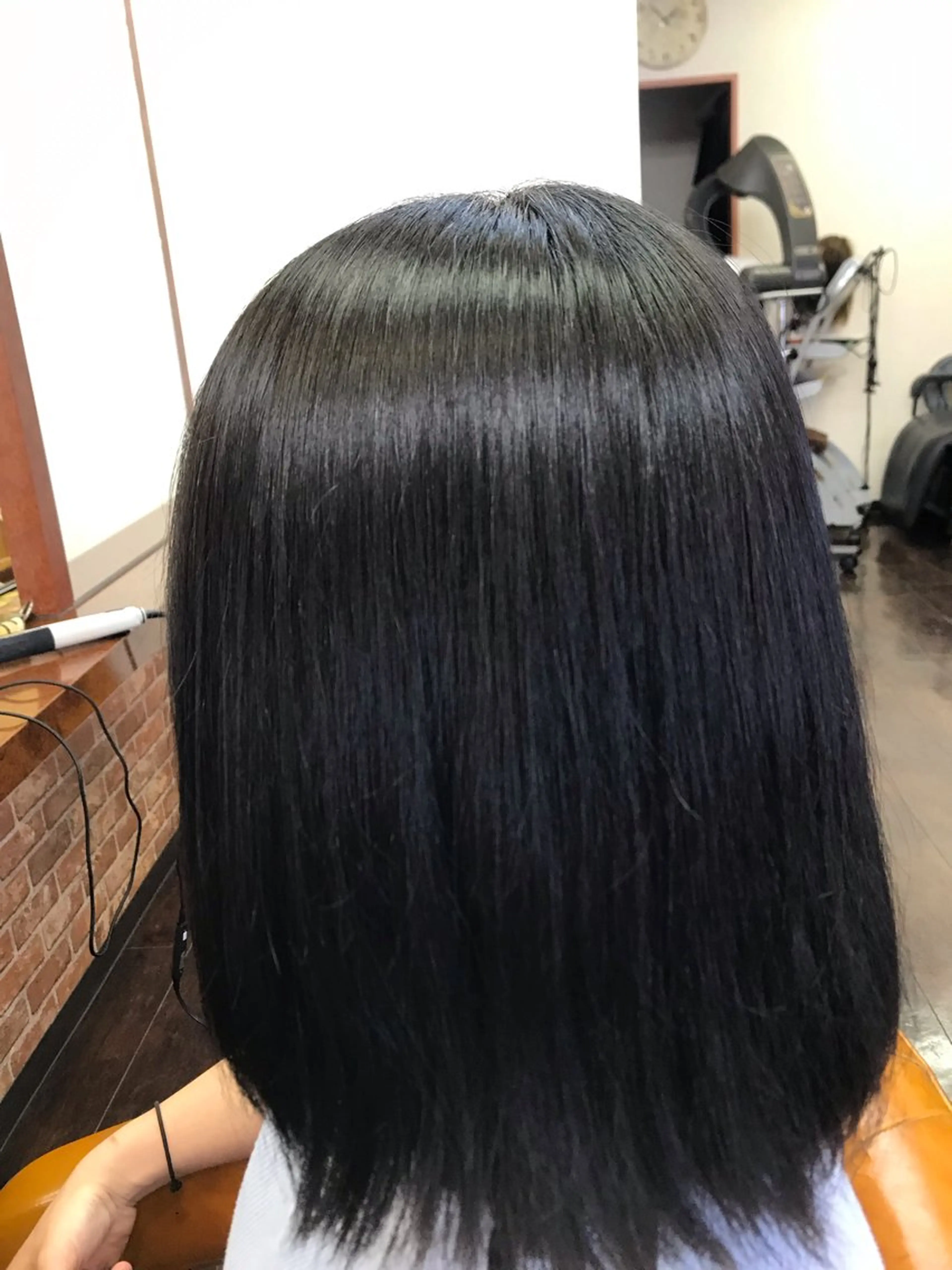 ミディアム パーマ 桧山 真のヘアスタイル