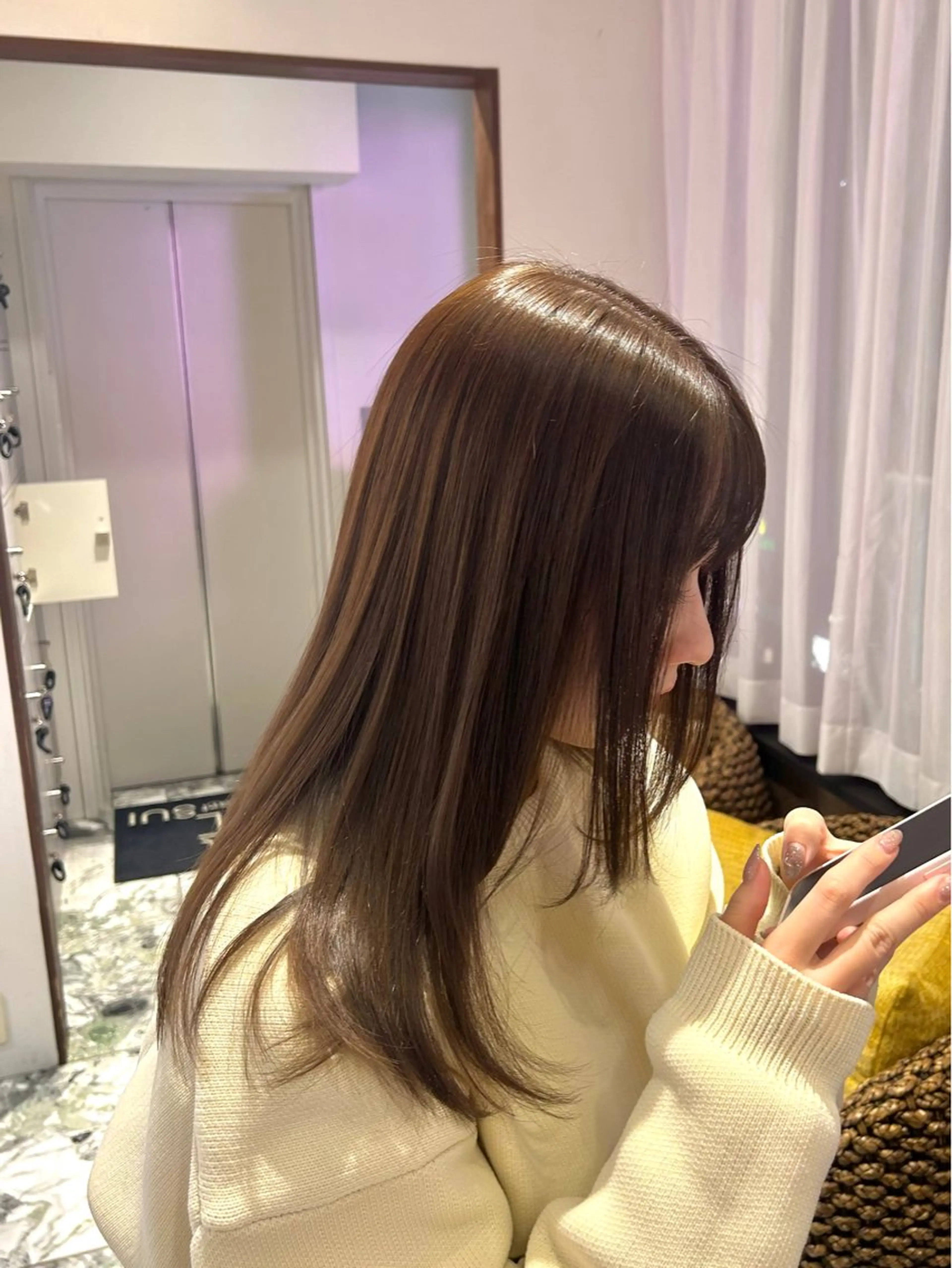 ロング カラー カット 🌿まろやかカラー 🌿/新宿/あやこのヘアスタイル