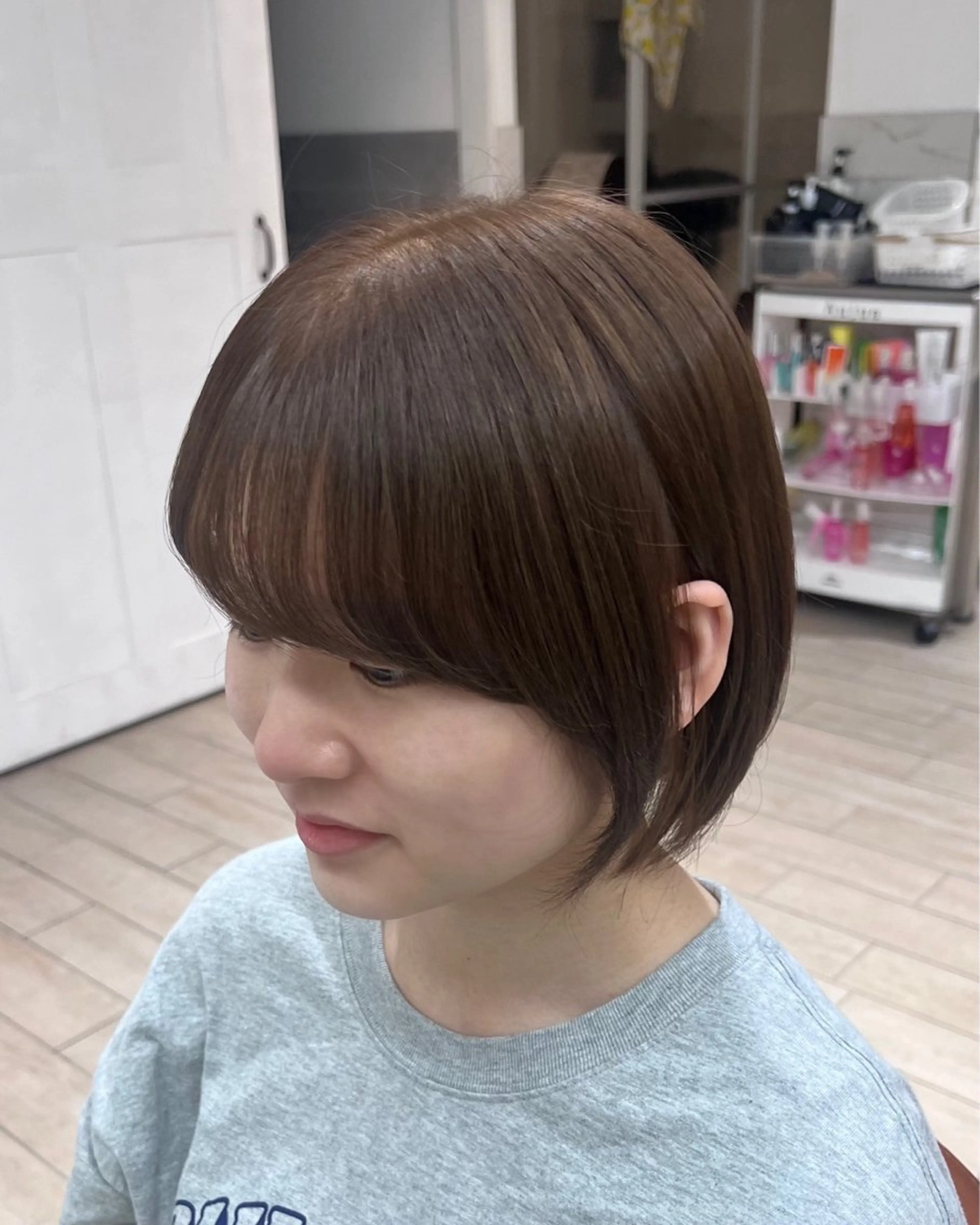 ショート カラー ヘアカラー ୨୧color୨୧ ちひろのヘアスタイル