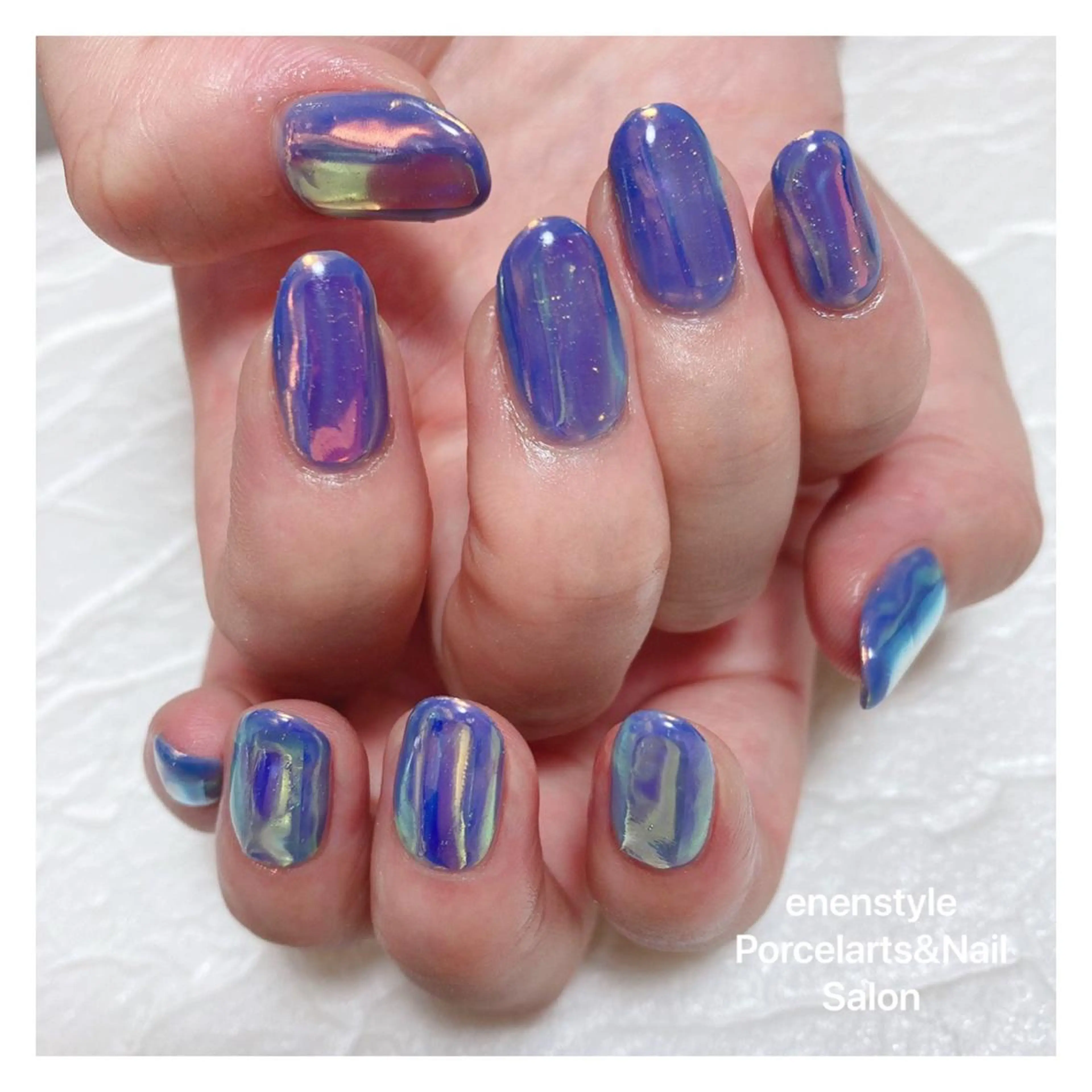 ミディアム ネイル 👑enen style👑のネイルデザイン