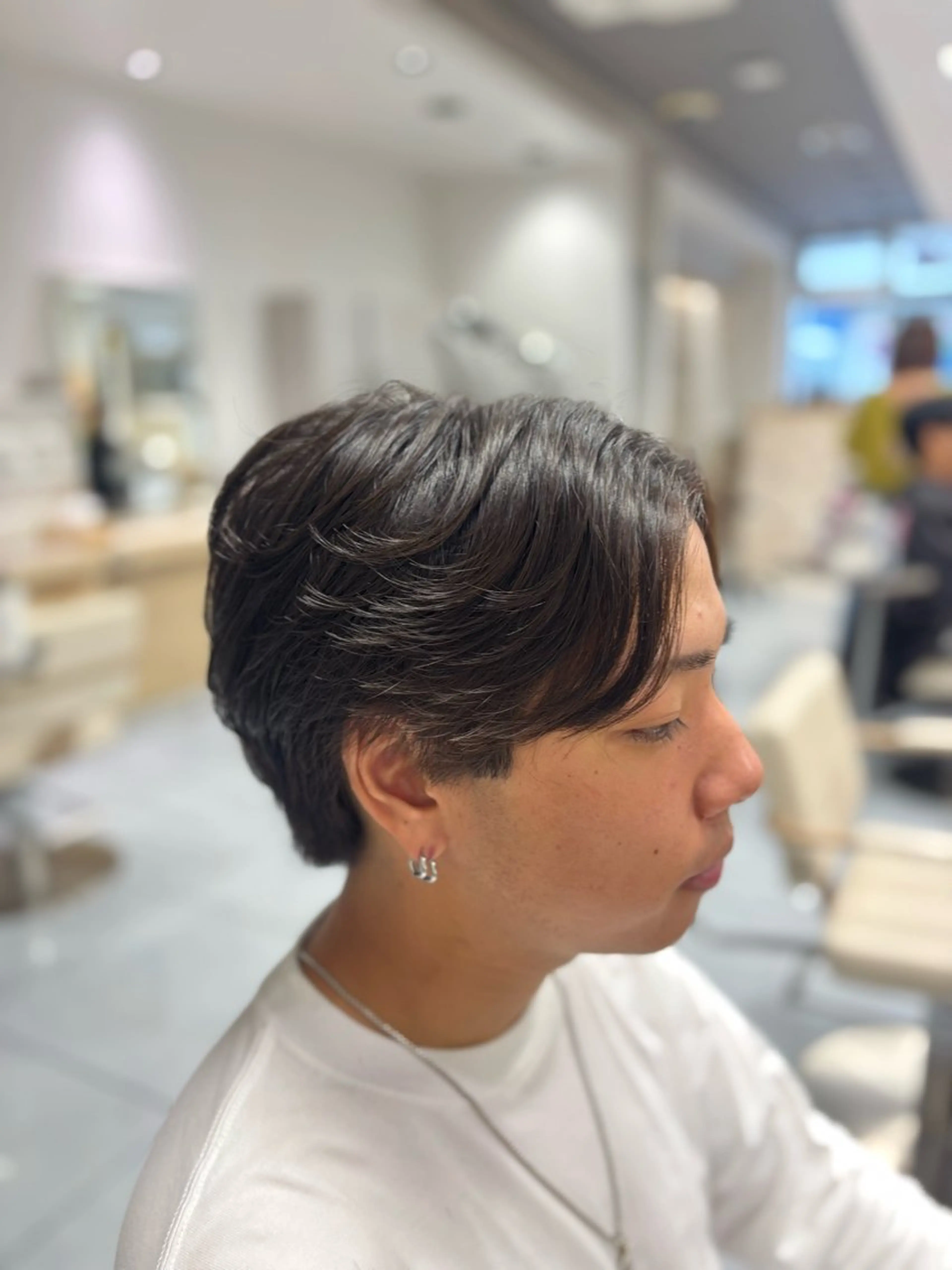 ショート パーマ メンズ カット パーマ メンズ特化韓国風 パーマスタイル/りんのヘアスタイル