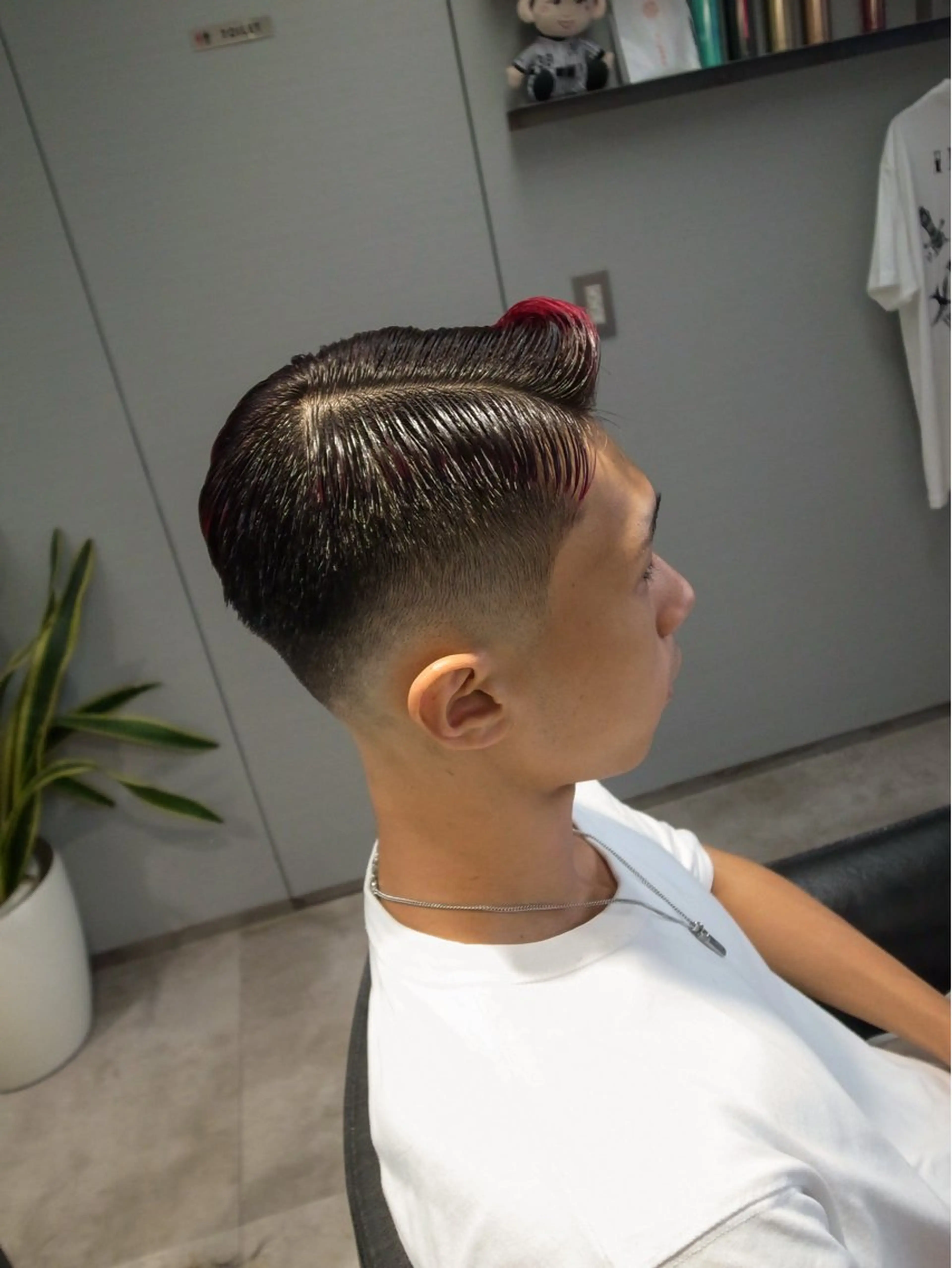 ショート カラー パーマ メンズ カット ヘアカラー トリートメント INTRO SHIBUYA by Fi-Ne所属・💈メンズフェード 特化DAIYA💈のヘアスタイル