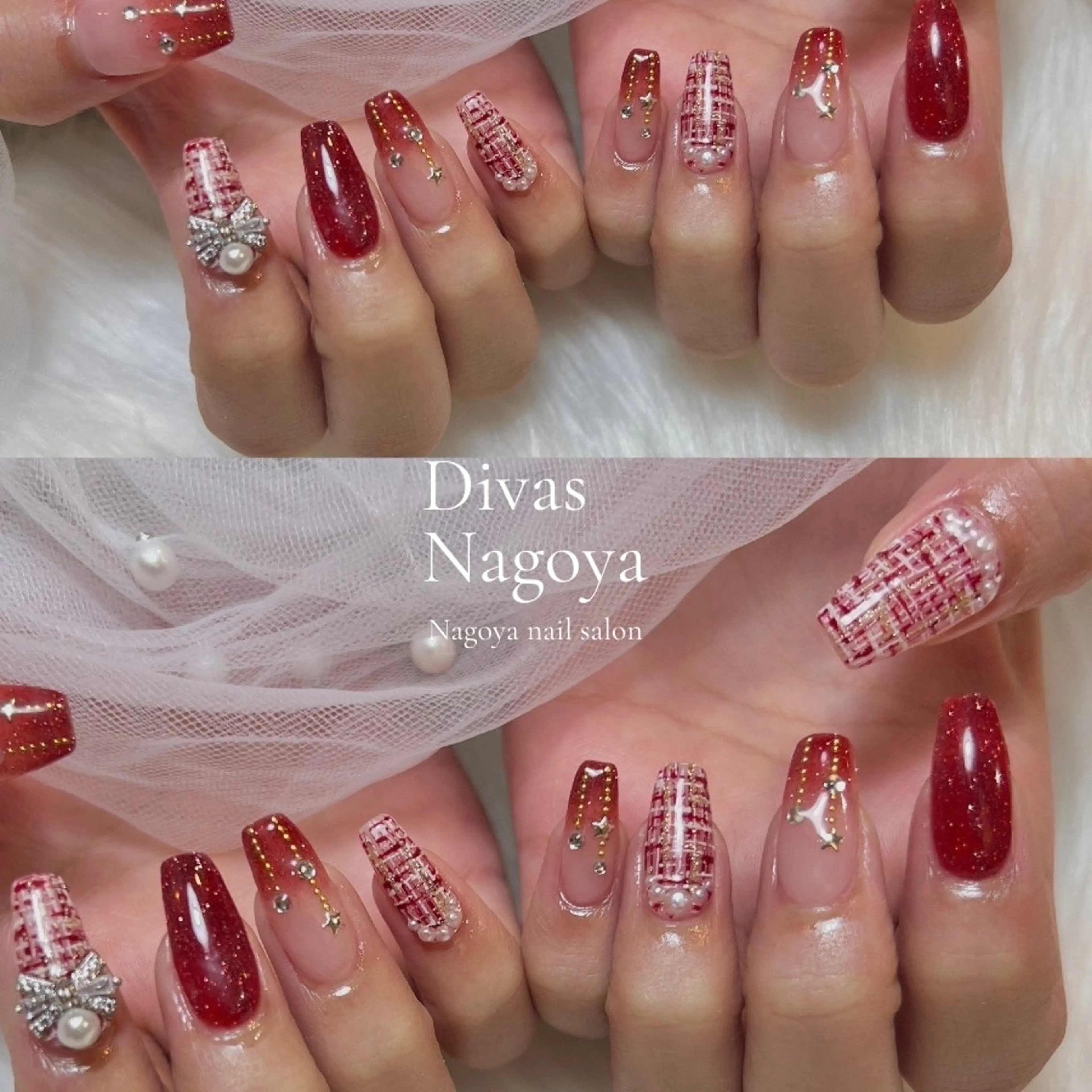 ネイル アートネイル 韓国ネイル マットネイル ミラーネイル ニュアンスネイル 🎀 Divas _Nagoyaのネイルデザイン