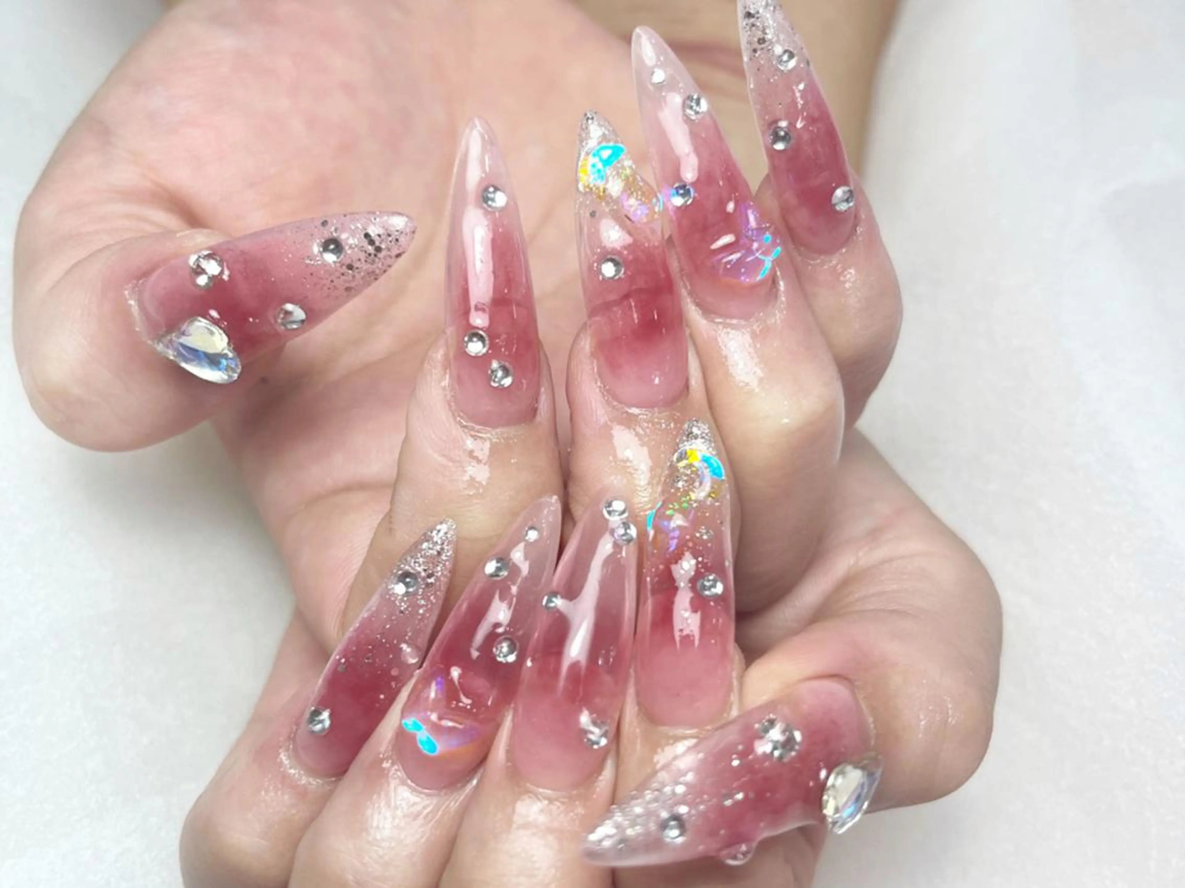 ネイル Elegantbea uty長さ出し専門のネイルデザイン