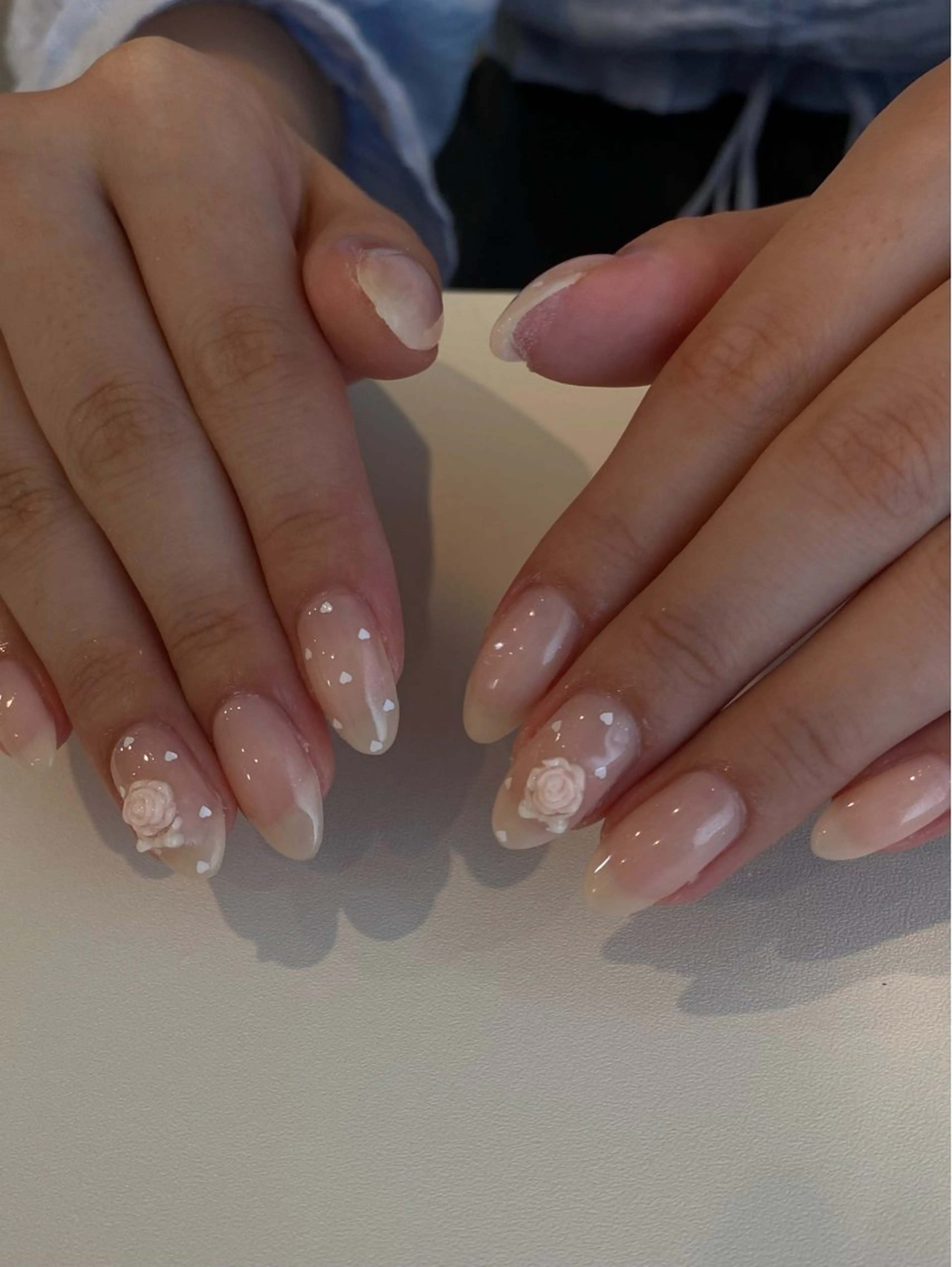 ネイル 持ち込み シンプルネイル ハンドネイル odette Mikiのネイルデザイン