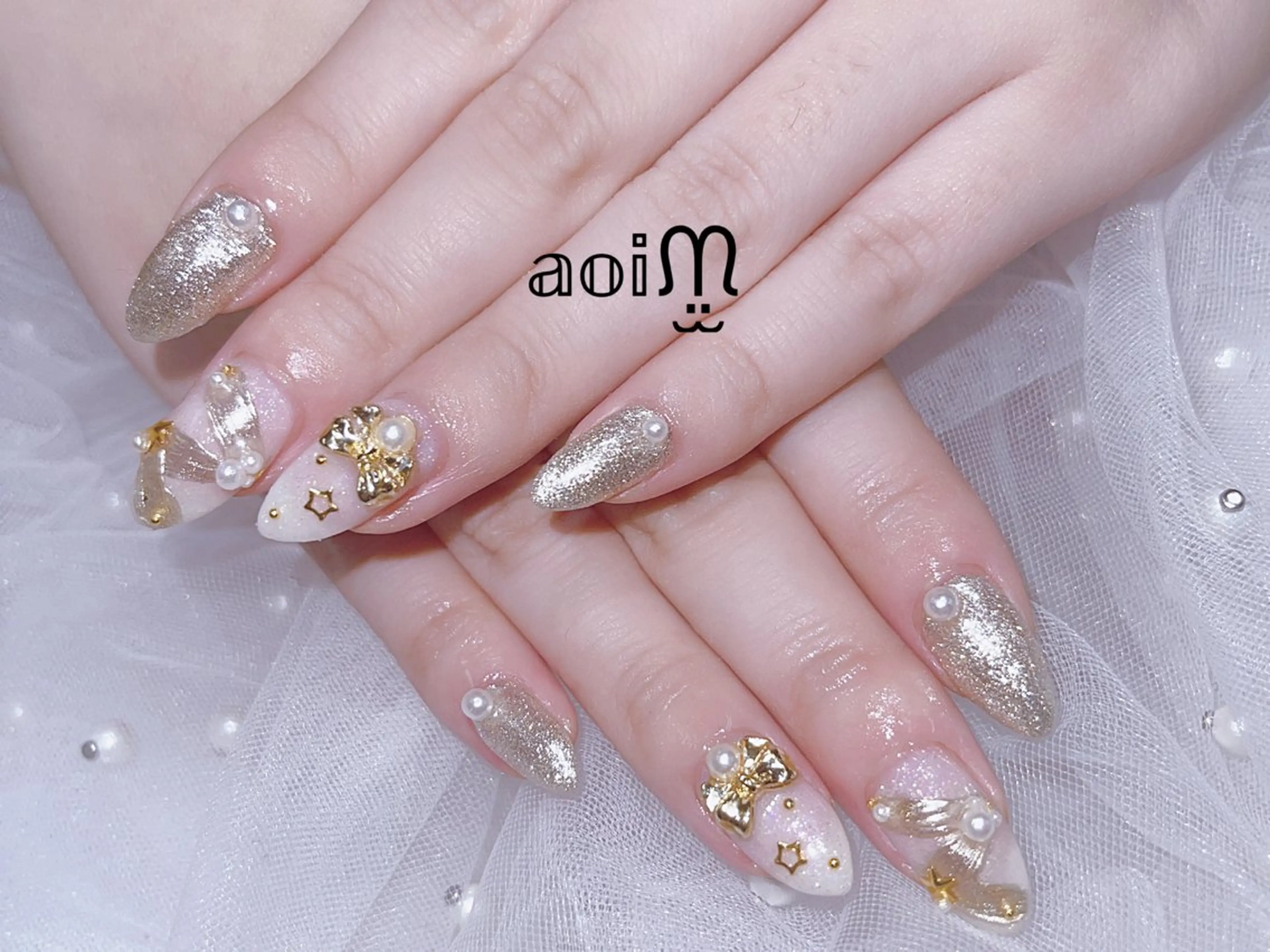 ネイル 葵うさぎ所属・葵うさぎ AIのネイルデザイン