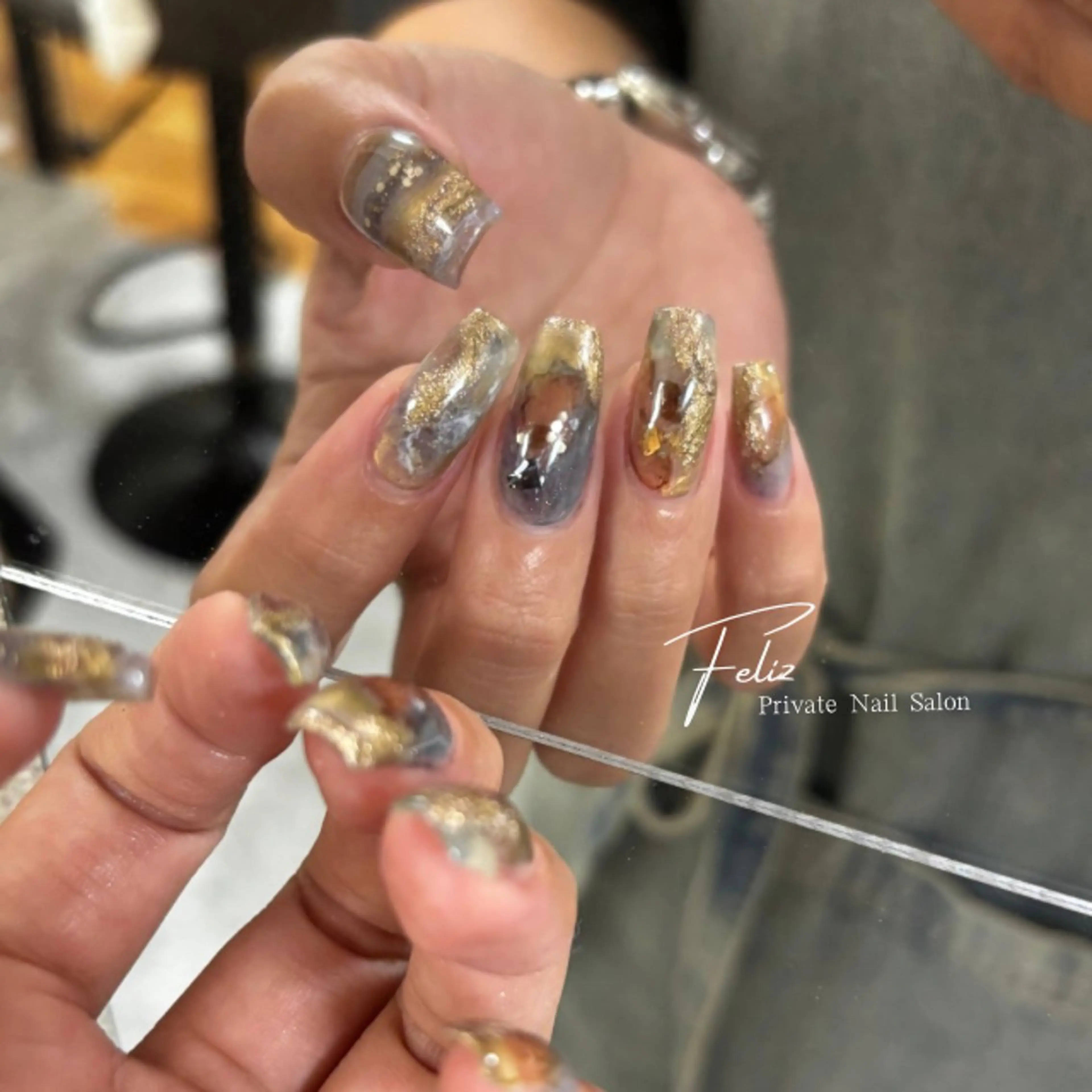 ネイル ハンドネイル ハンドケア Feliz所属・Feliz 楽しいネイルサロンのネイルデザイン