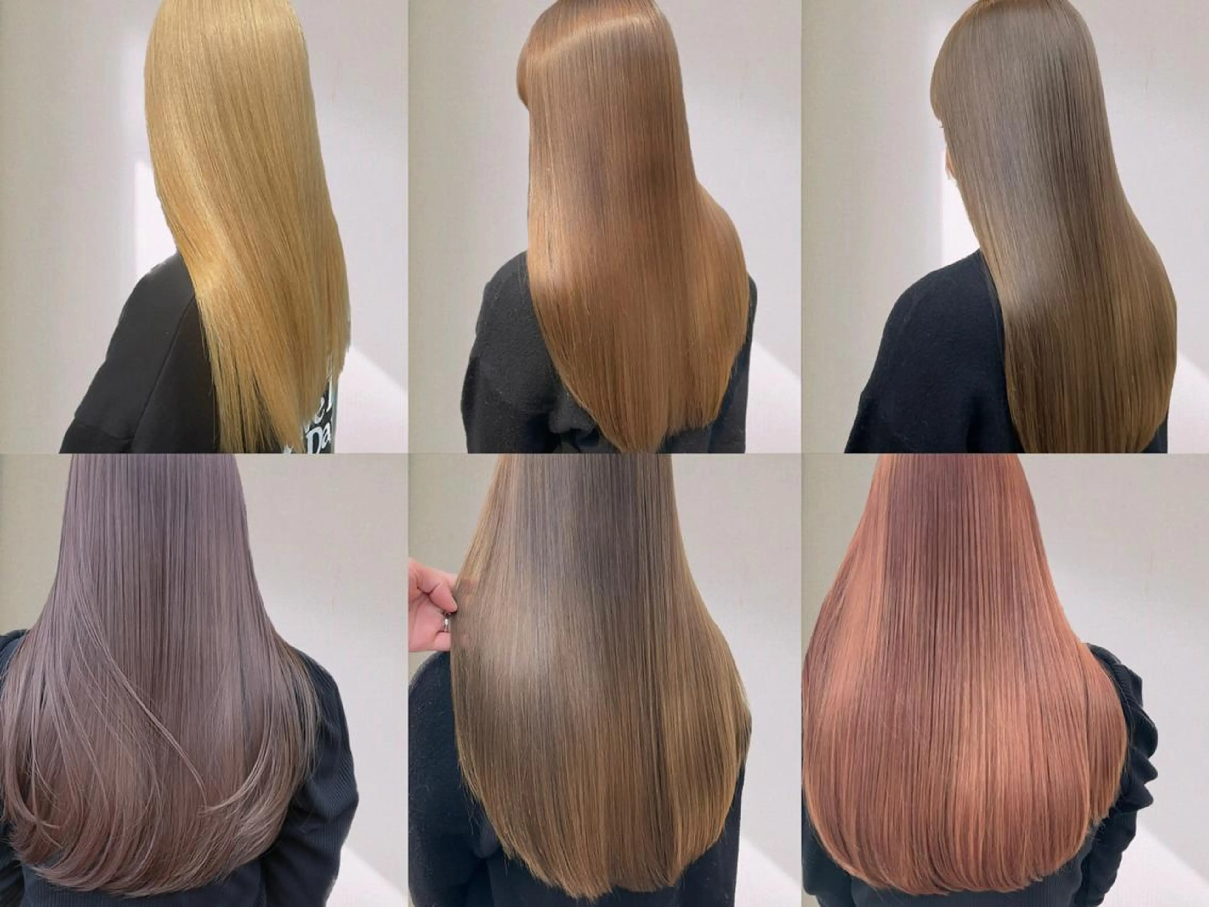 ロング ヘアアレンジ パーマ カラー アディクシーカラー ベージュカラー ケアカラー 透明感カラー イヤリングカラー カット ヘアカラー トリートメント ヘアケア特化型サロン newi 京橋のヘアスタイル