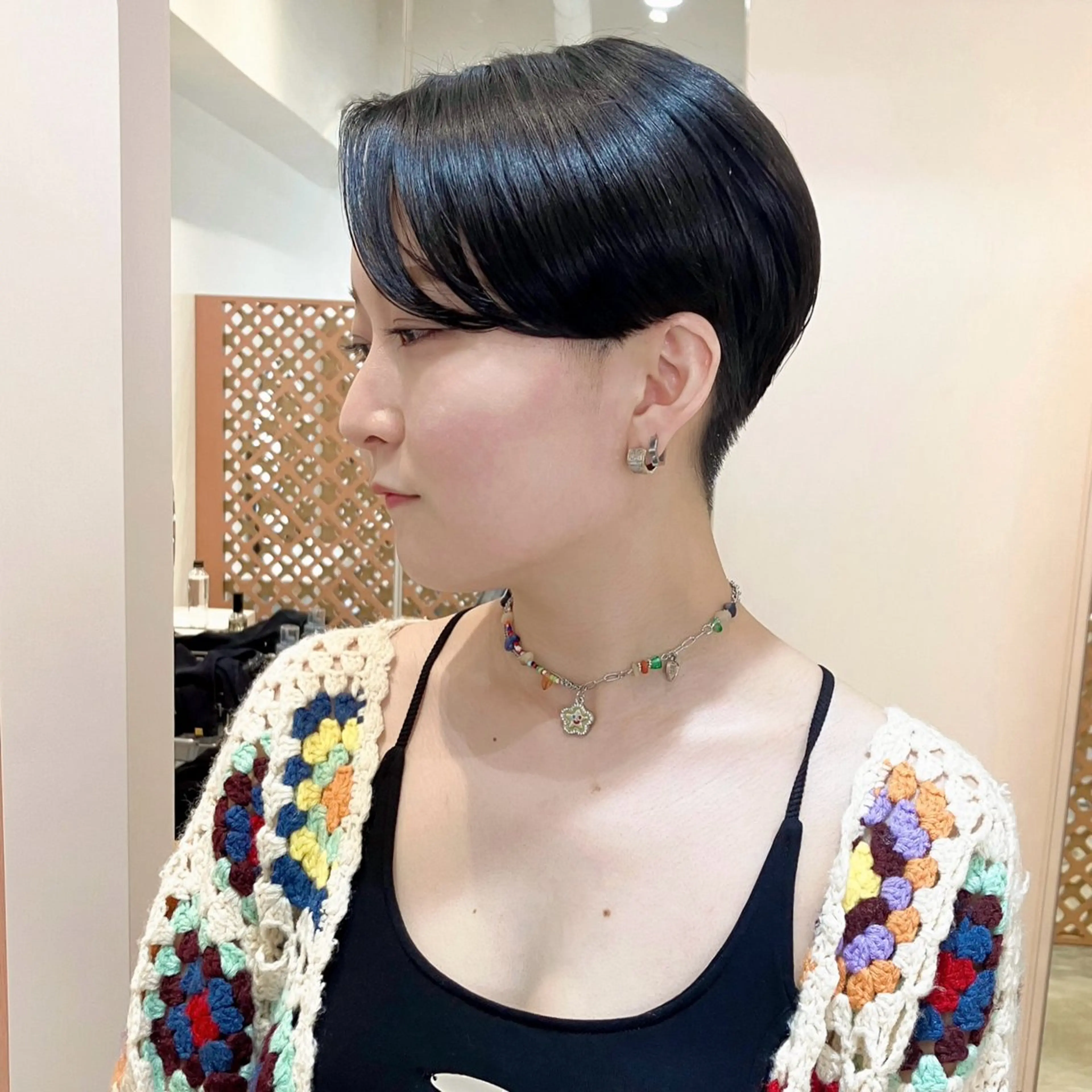 ショート ハンサムショート ショートヘア 川間 将彦のヘアスタイル