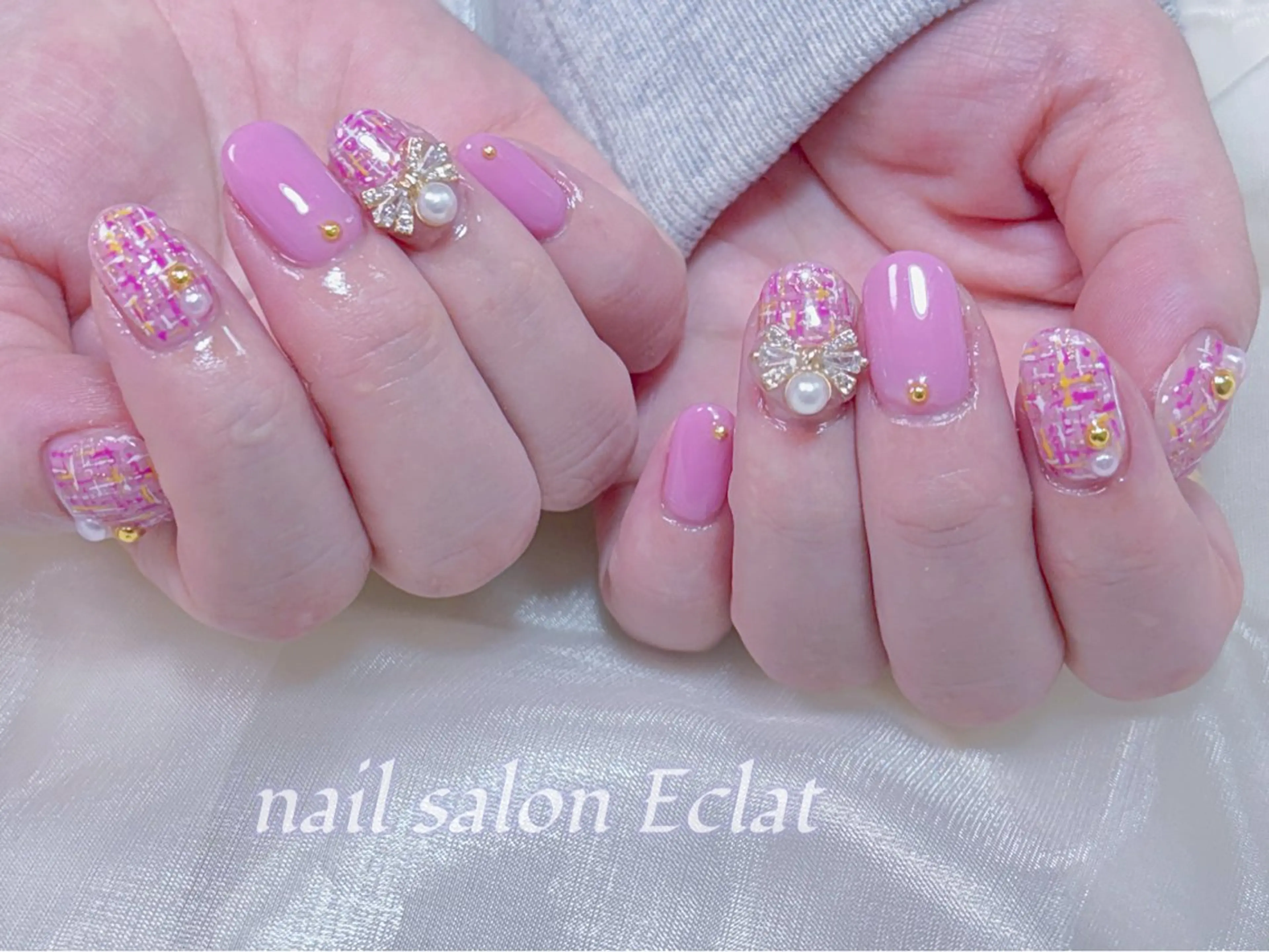 ネイル ネイルサロンエクラ 🫧Shizukaのネイルデザイン