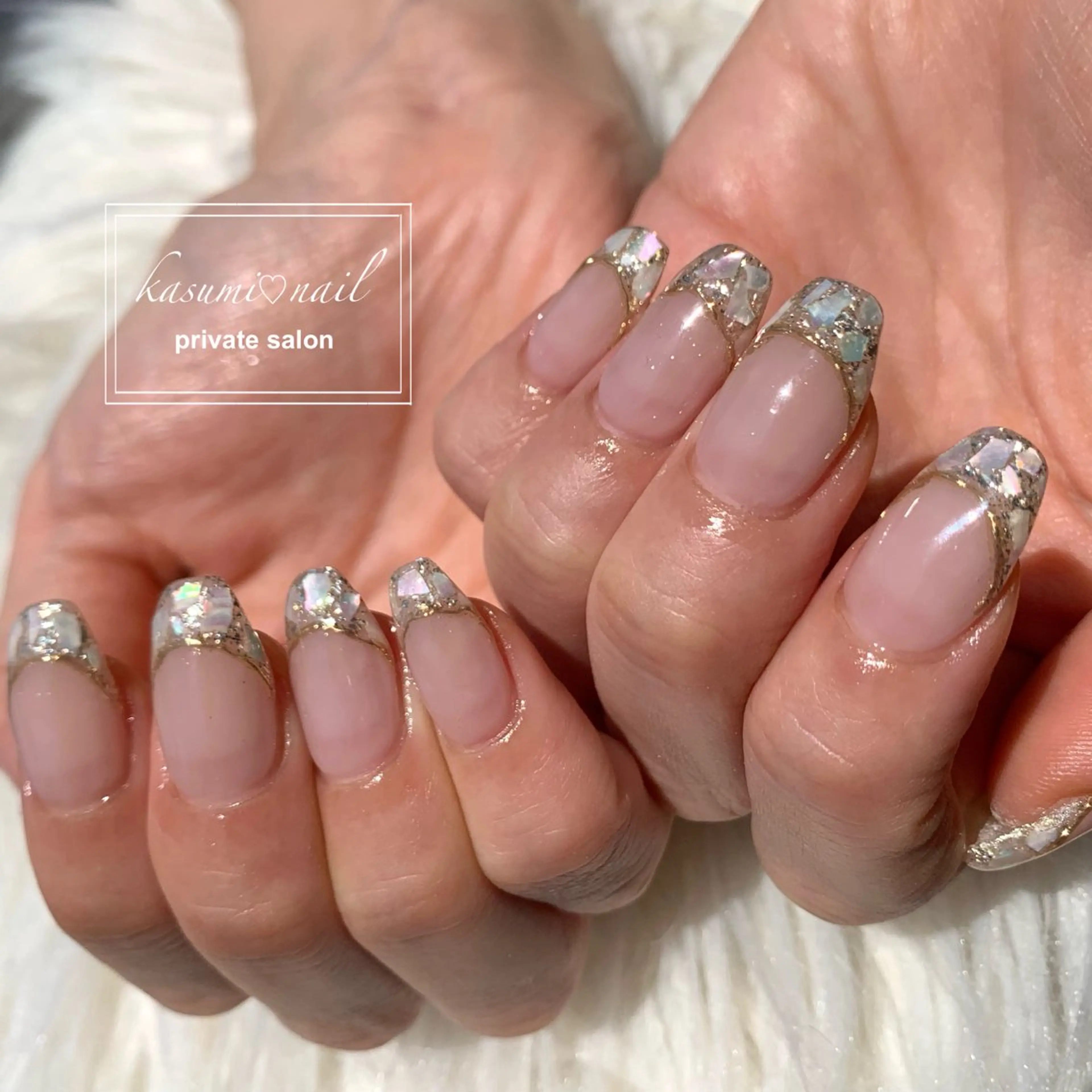 ネイル 大理石ネイル(マーブル) ニュアンスネイル KASUMI♡ Nailのネイルデザイン