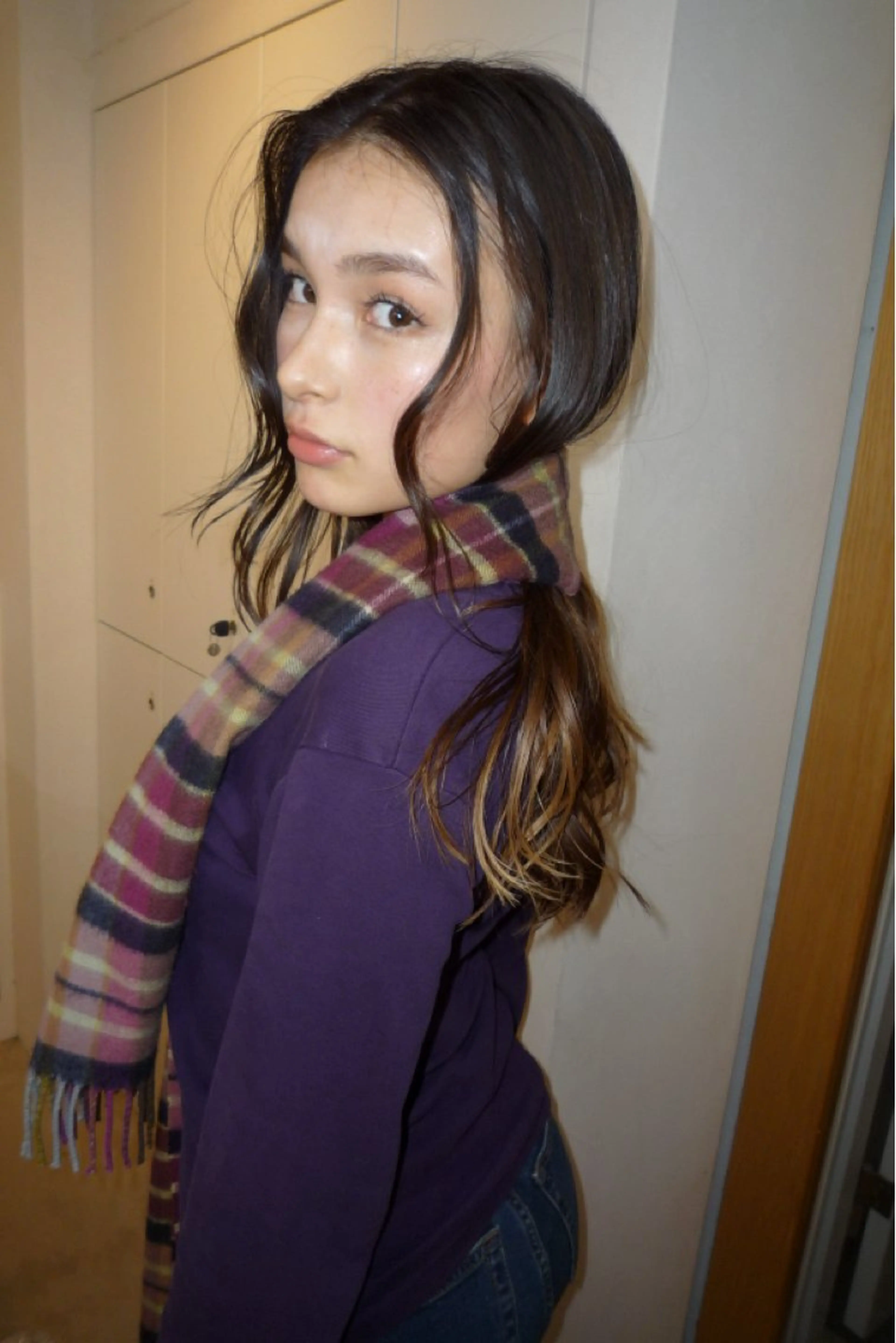 カラー riri 🎀ナチュラル/縮毛のヘアスタイル