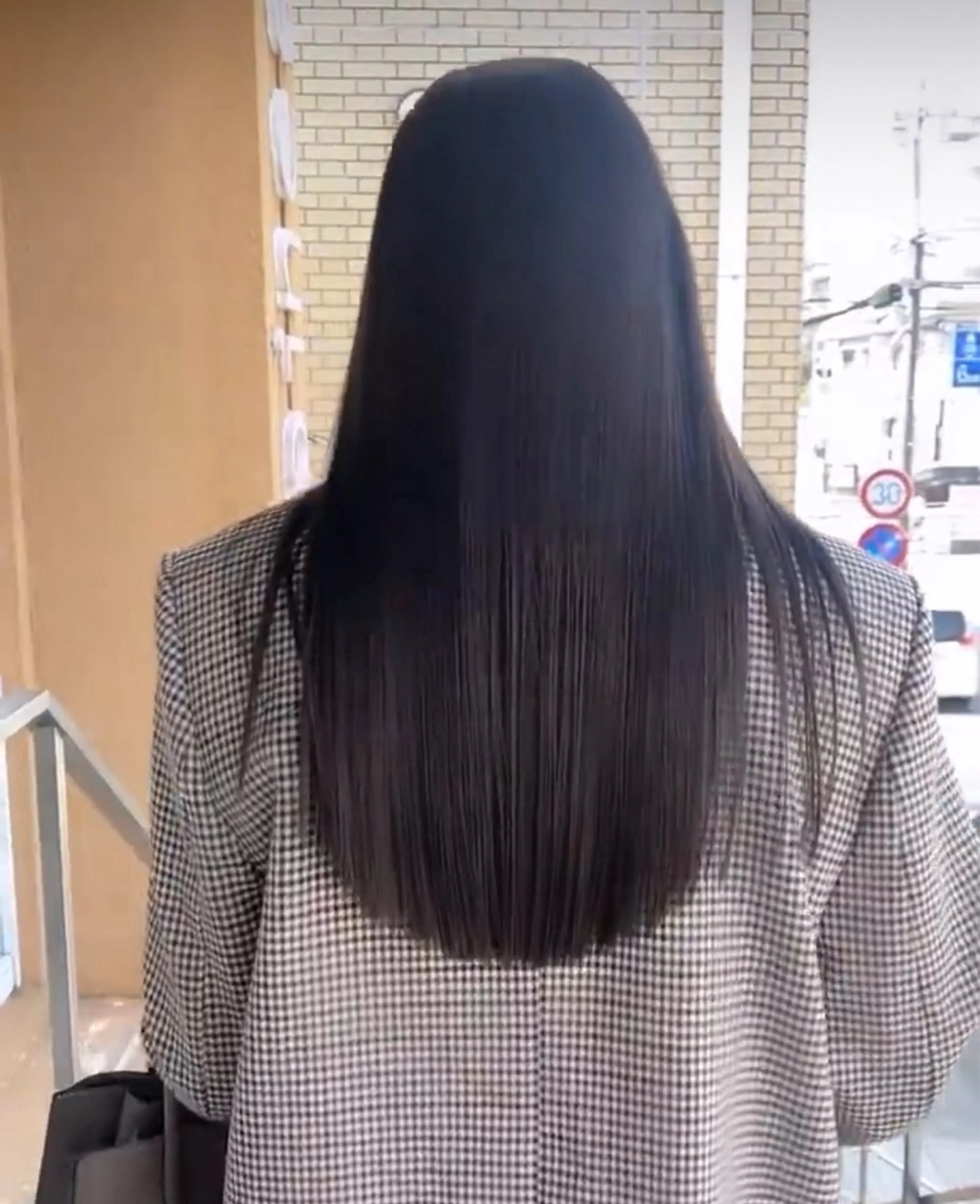 ロング カラー カット ヘアカラー トリートメント ボブ、韓国特化 ✨中野悠のヘアスタイル