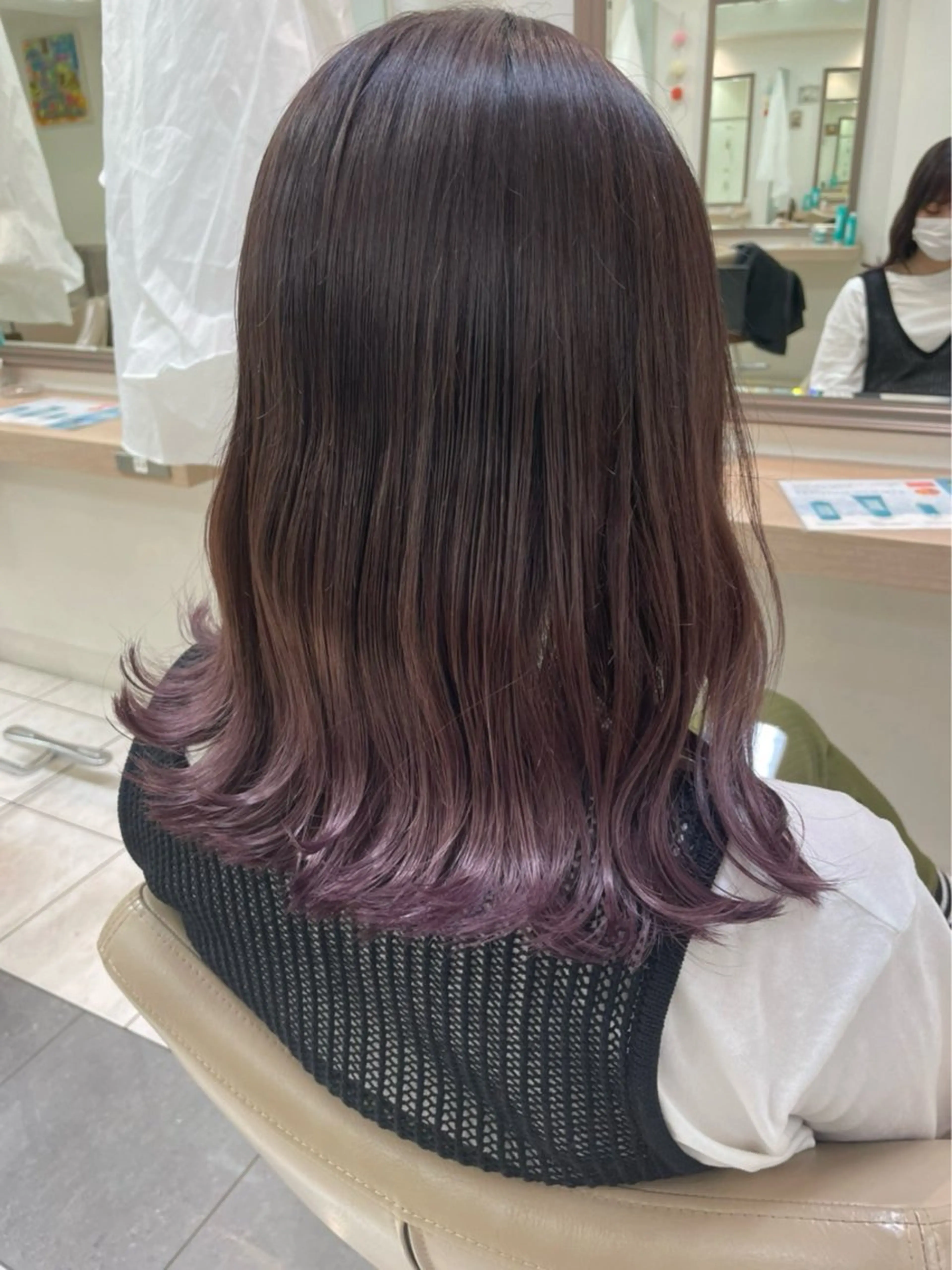 💫イルミナワンカラー➕Aujua5ステップトリートメント💫の写真