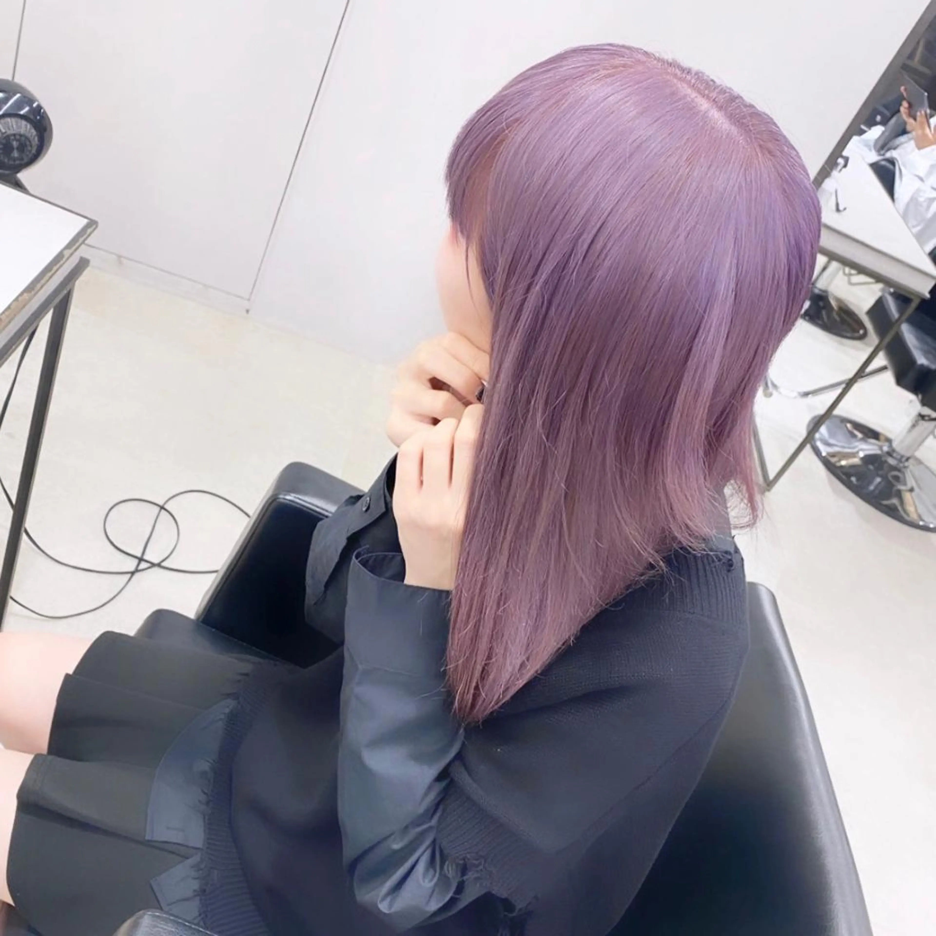 ミディアム カラー ヘアカラー トリートメント カラー系/カット特化 🟠オオタキマサシのヘアスタイル