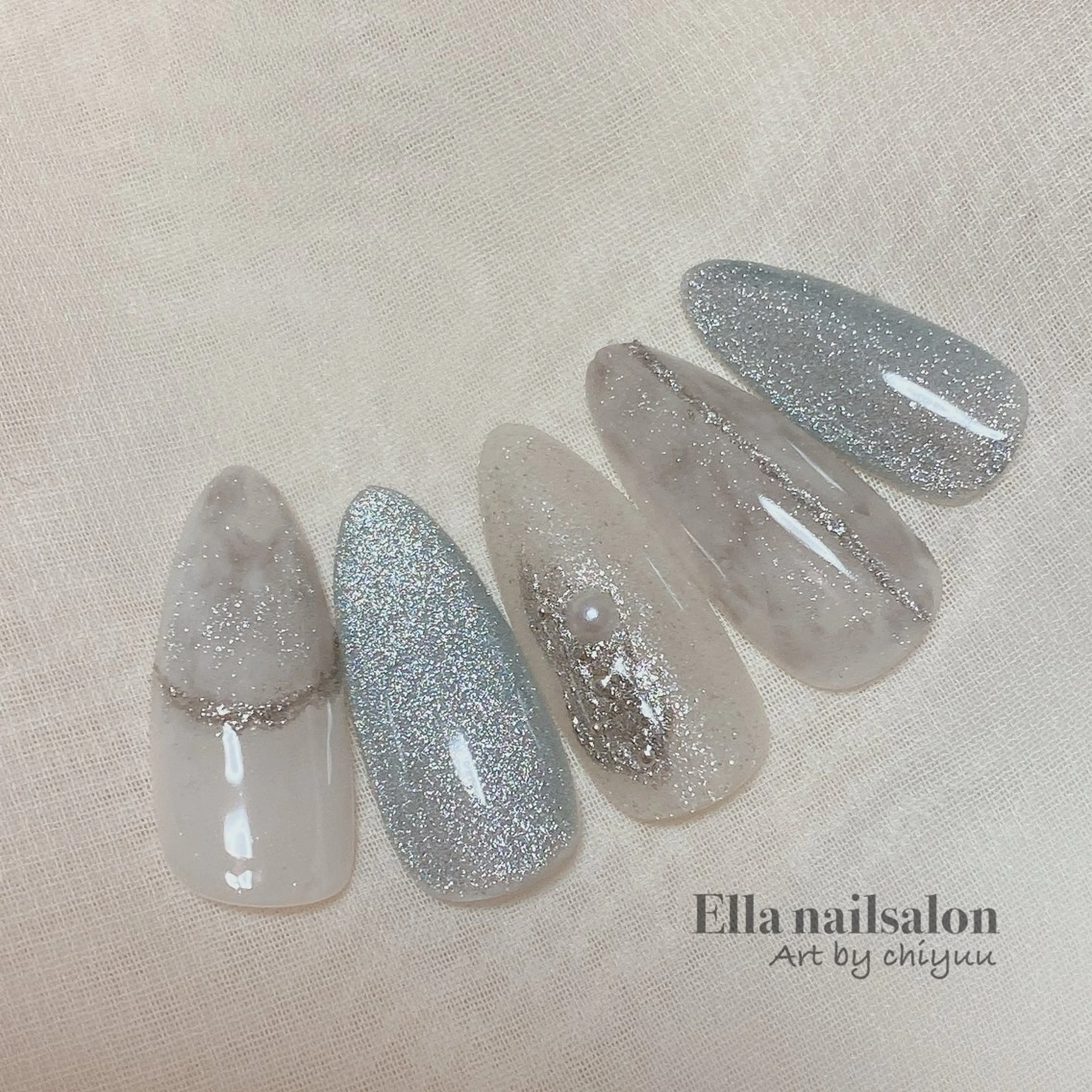 ネイル ハンドネイル フットネイル Ella nailsalon所属・Ella nail ちゆうのネイルデザイン