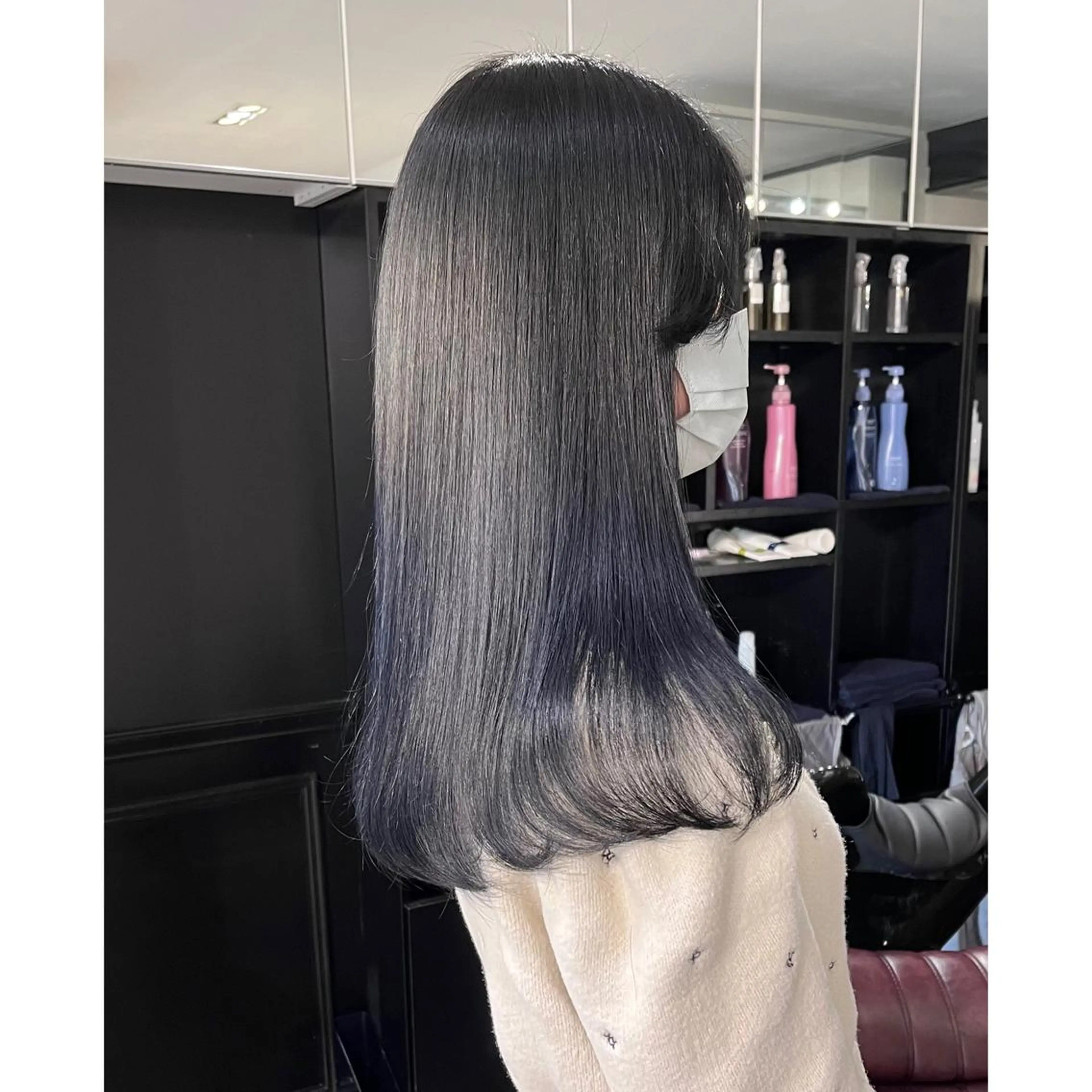 ロング カラー ブリーチ ヘアカラー トリートメント LOTTA CUCCI所属・miyu /トレンド カラー×艶髪のヘアスタイル