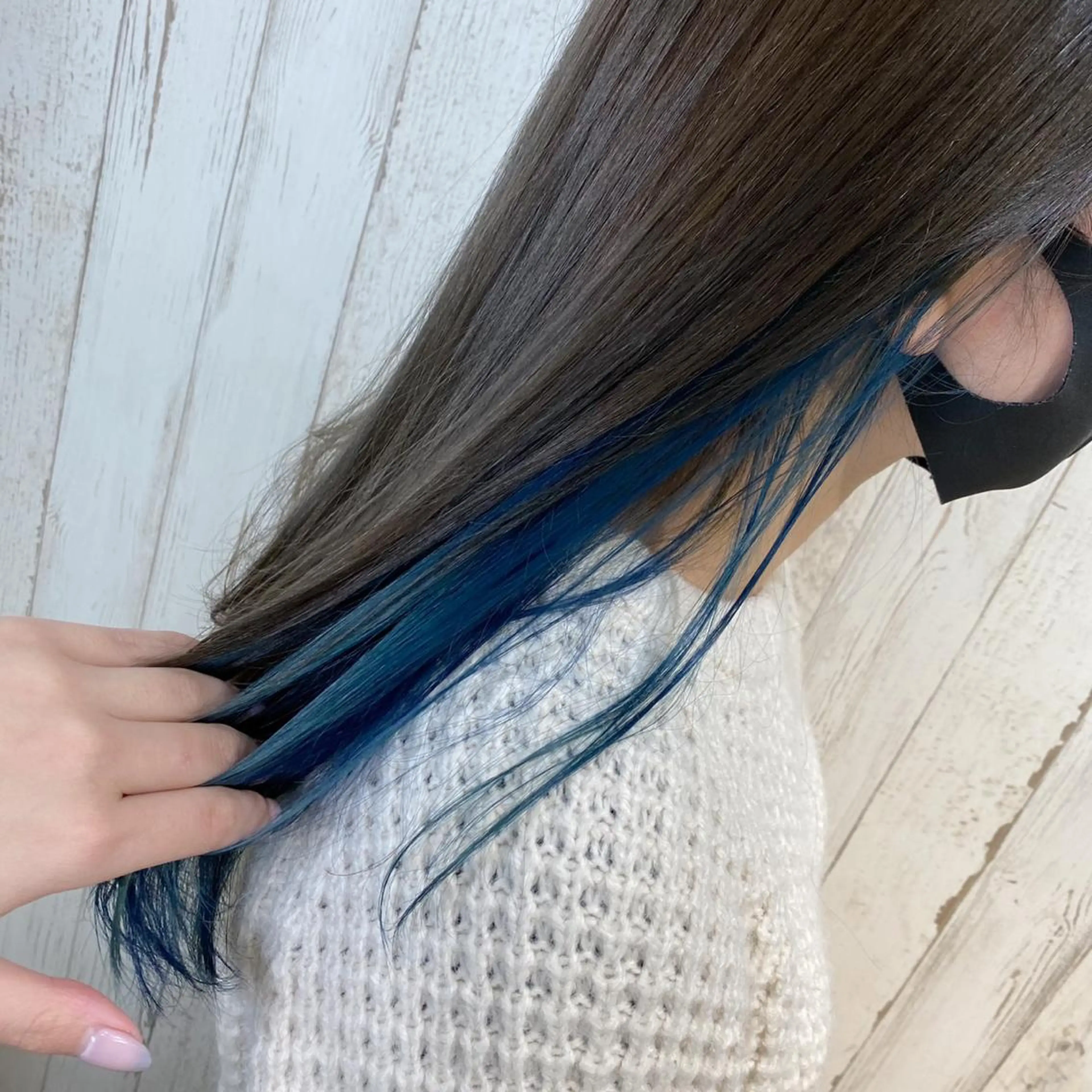 minimo 今月限定🌈さりげないおしゃれに🤍インナーカラー クイックTR付き💜の写真