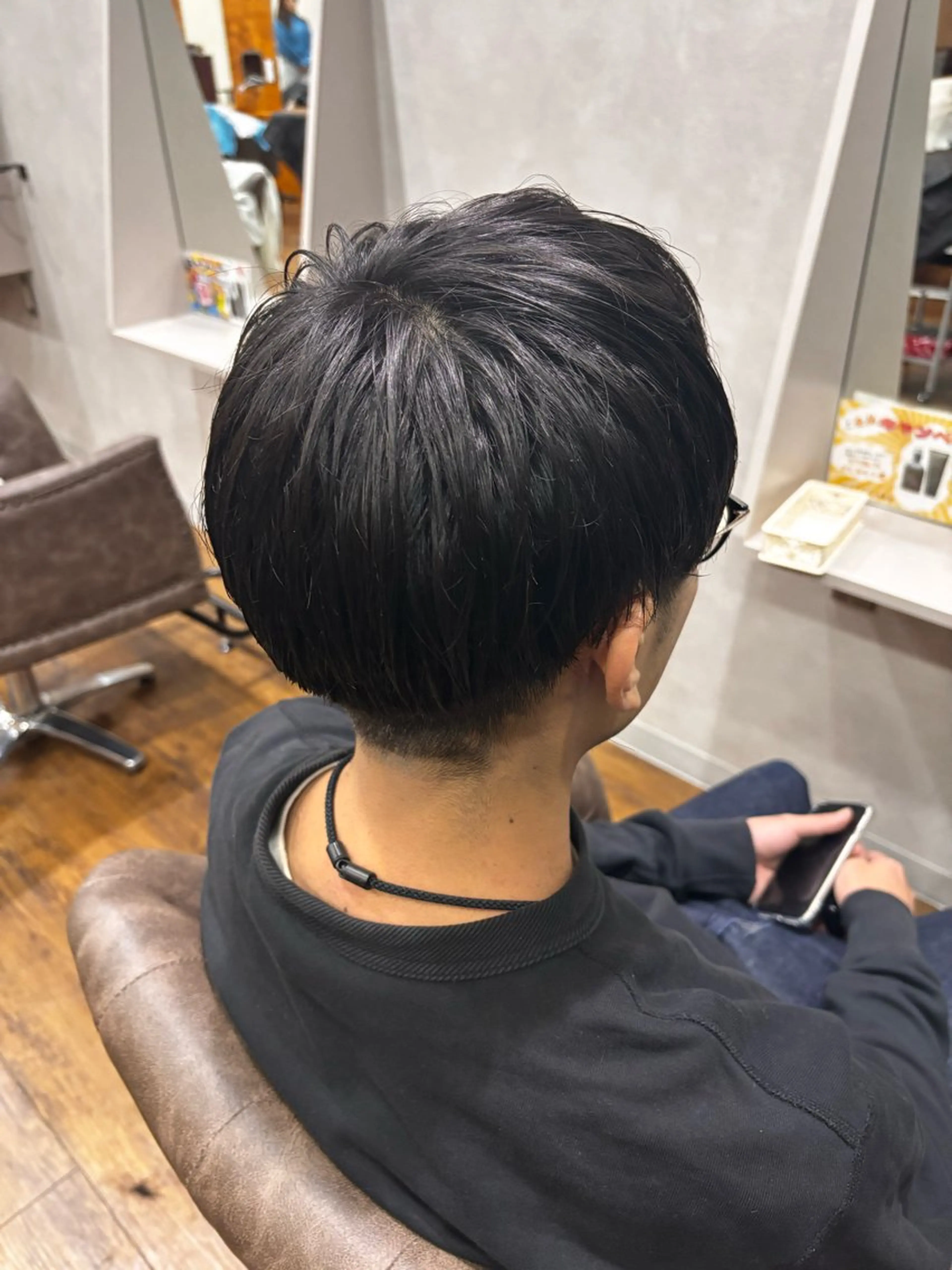 メンズ マッシュ 白神 珠梨のヘアスタイル