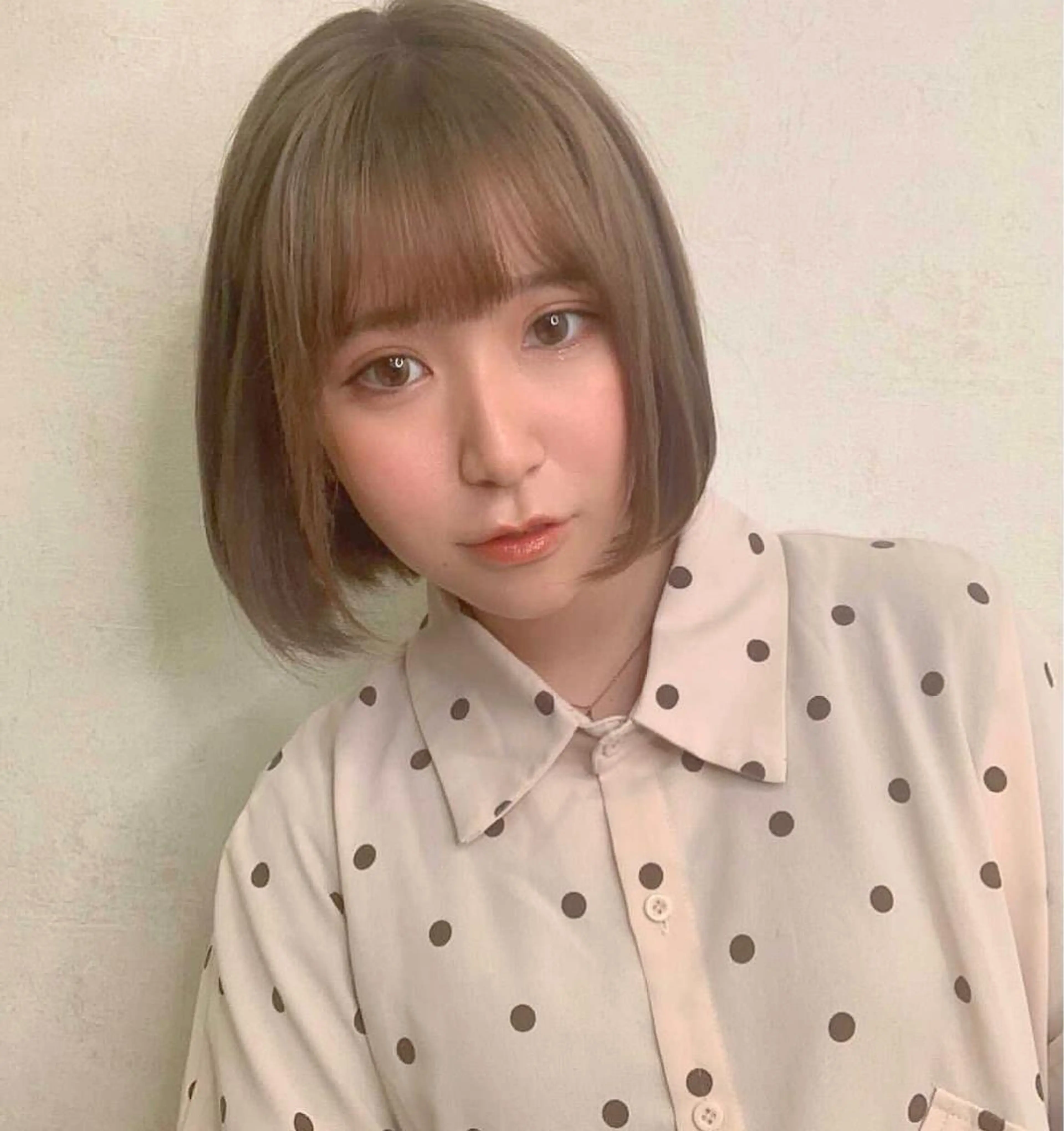 ショート ヘアカラー トリートメント ヘアセット sweep天神☁️ ルカ┊透明感カラーのヘアスタイル