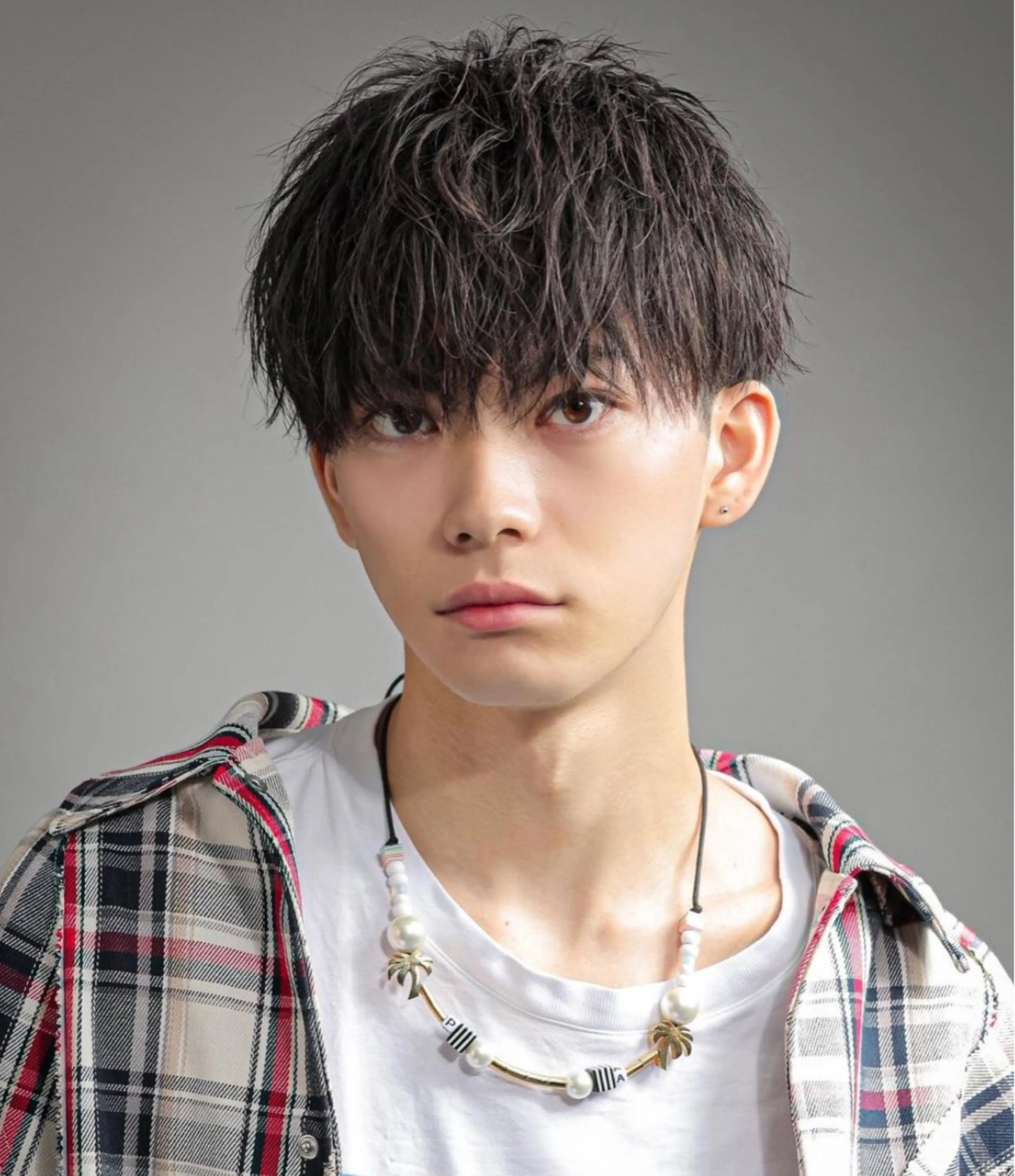 メンズ sand 大阪梅田所属・ショートパーマ🌀 ✂︎小寺仁紫のヘアスタイル