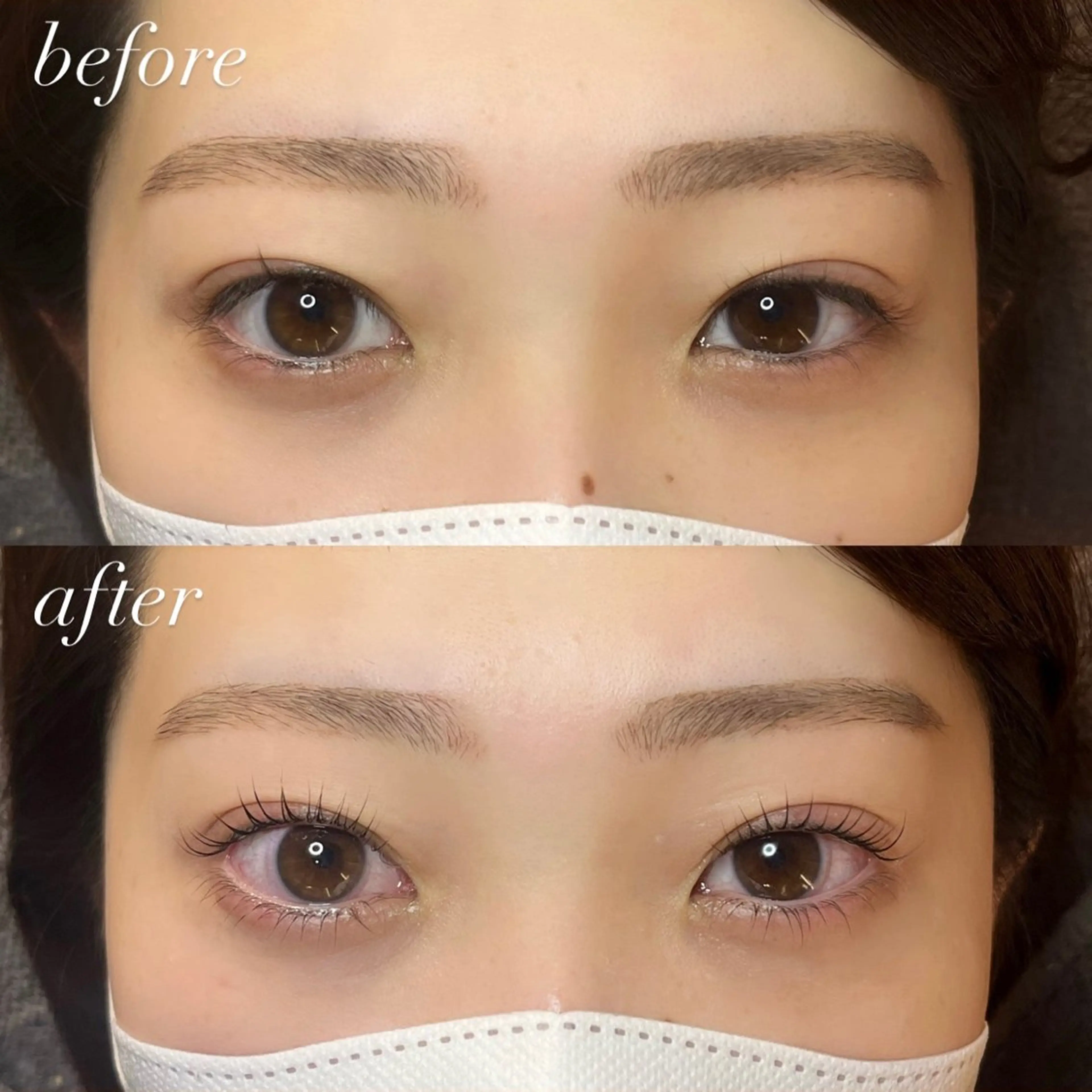 マツエク・マツパ 下まつげエクステ マツパ seReno KOHAKUの眉毛・アイブロウイメージ