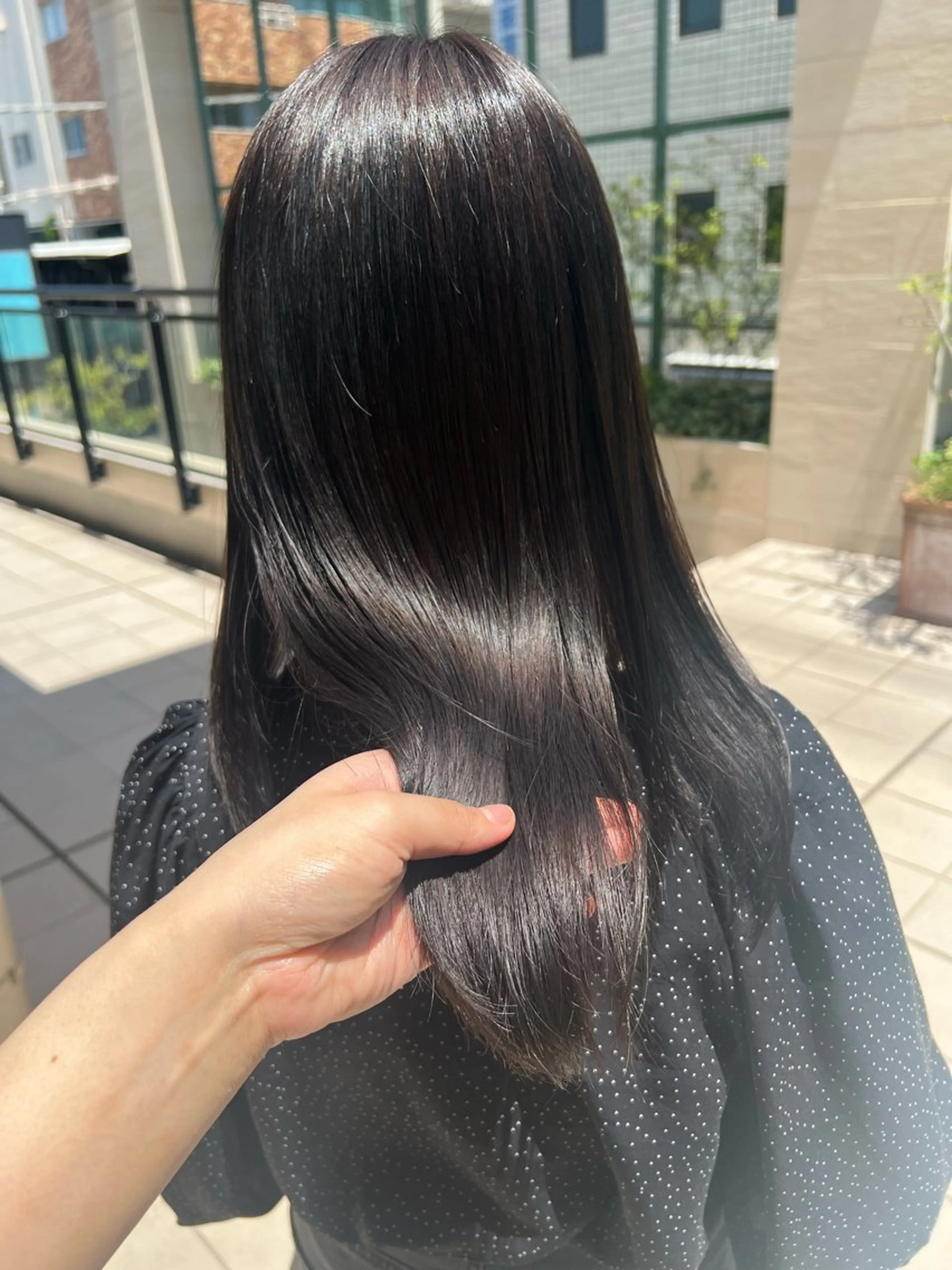 ロング ヘアカラー トリートメント 🌺まなみ/ うる艶カラー🌺のヘアスタイル