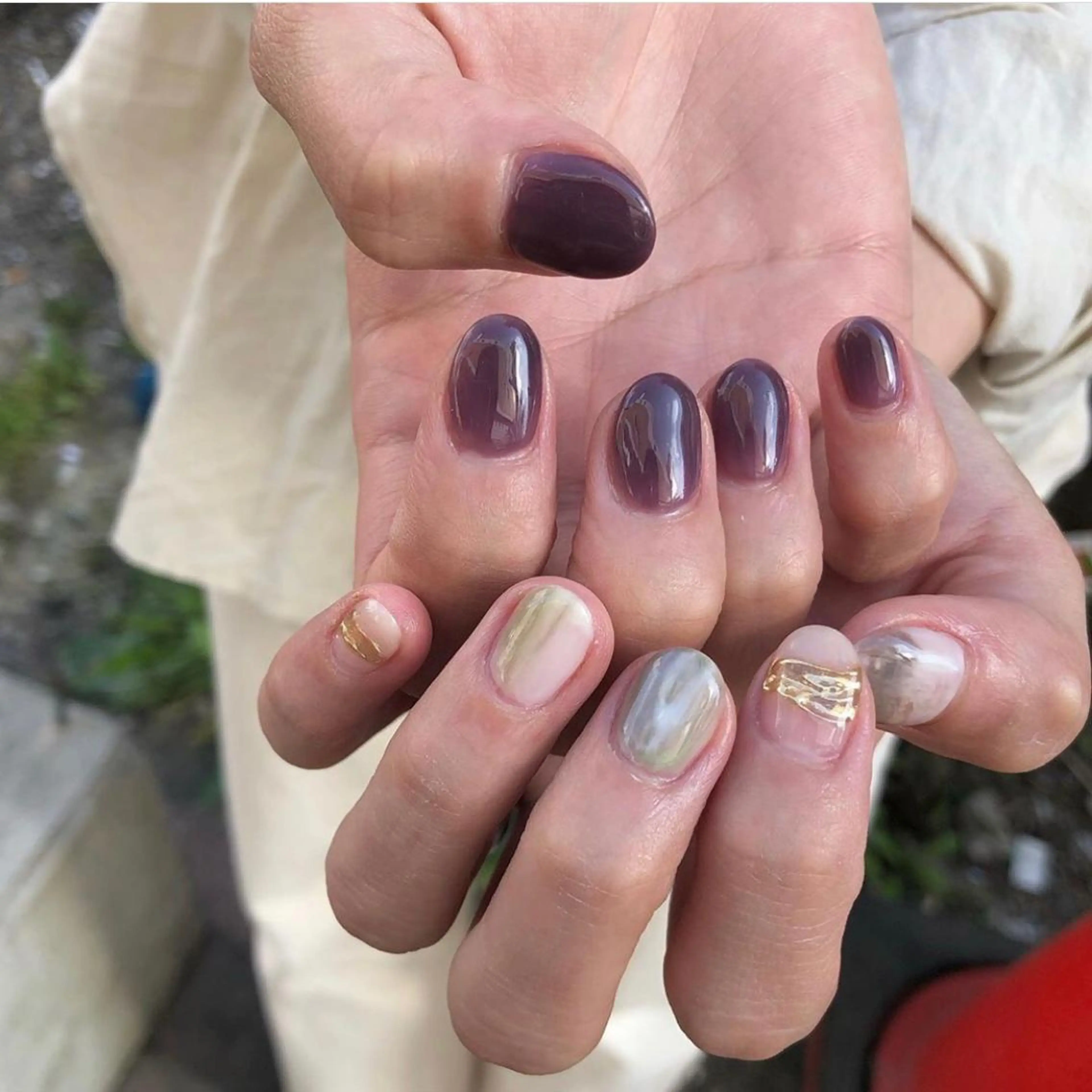 ネイル ニュアンスネイル granveil所属・nail salon granveilのネイルデザイン