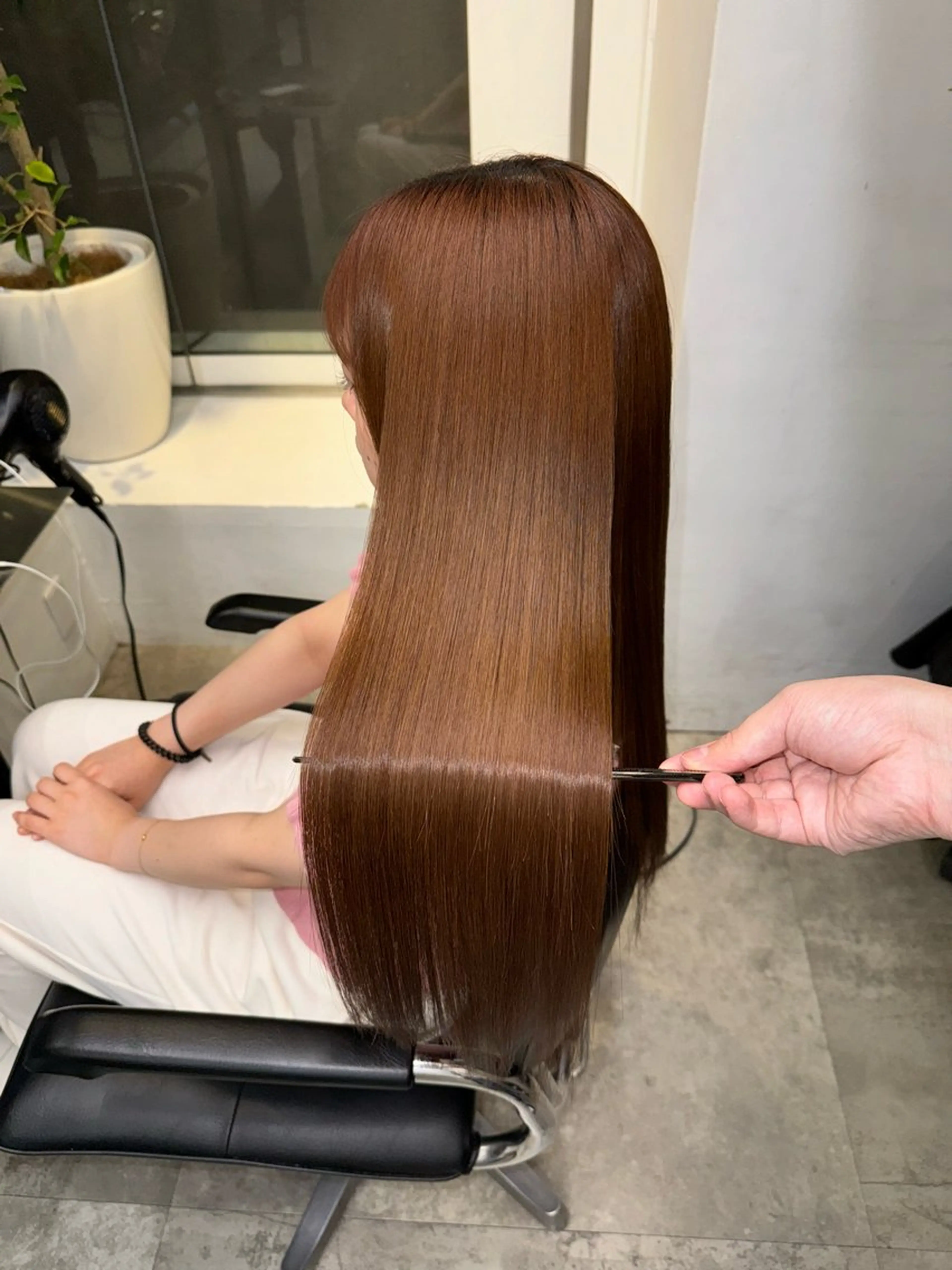 セミロング トリートメント ヘアセット 髪質改善/艶髪 🫧佐藤景流🫧のヘアスタイル