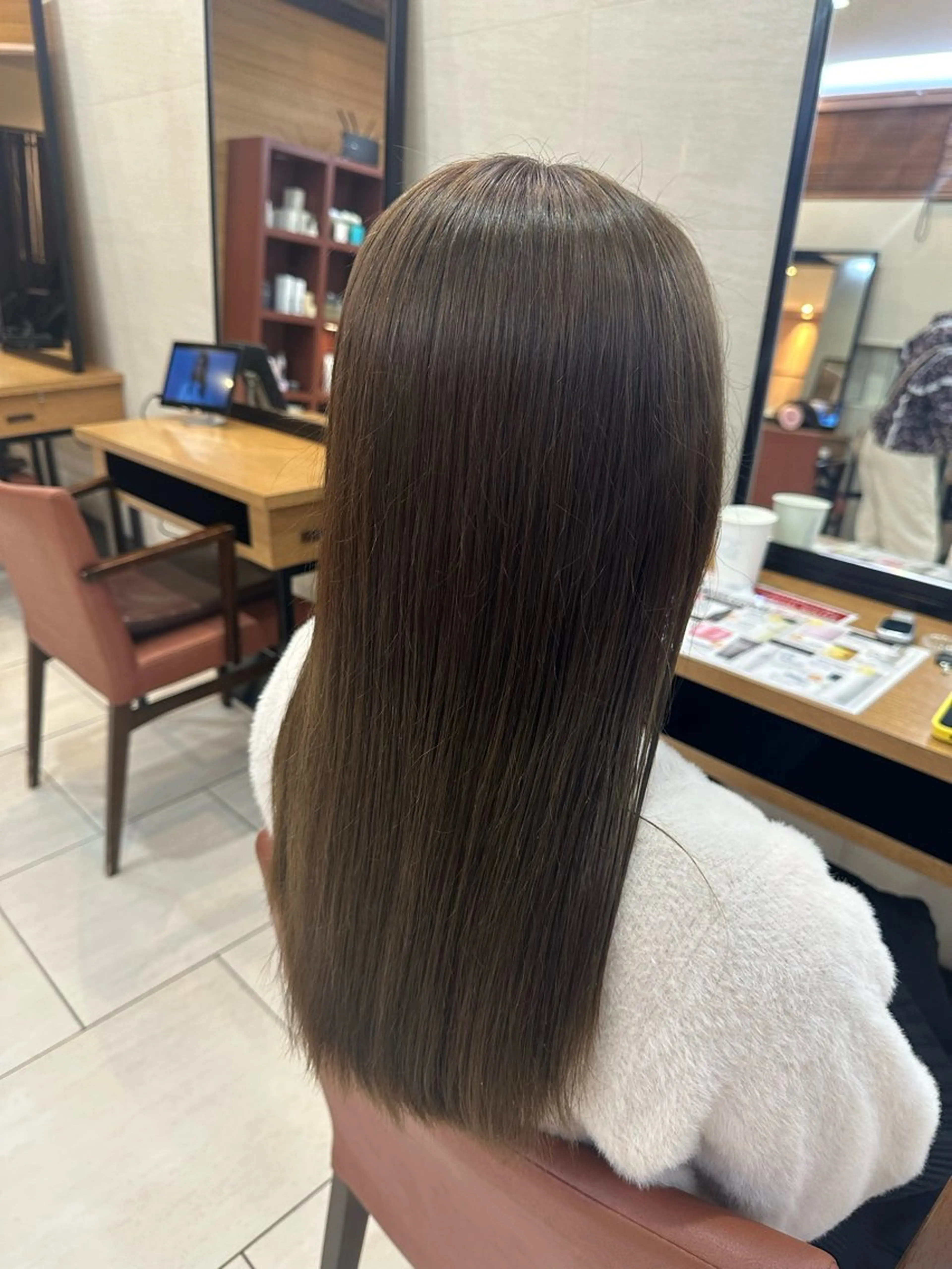 カラー メンズカット/ フェザーパーマ/げんのヘアスタイル