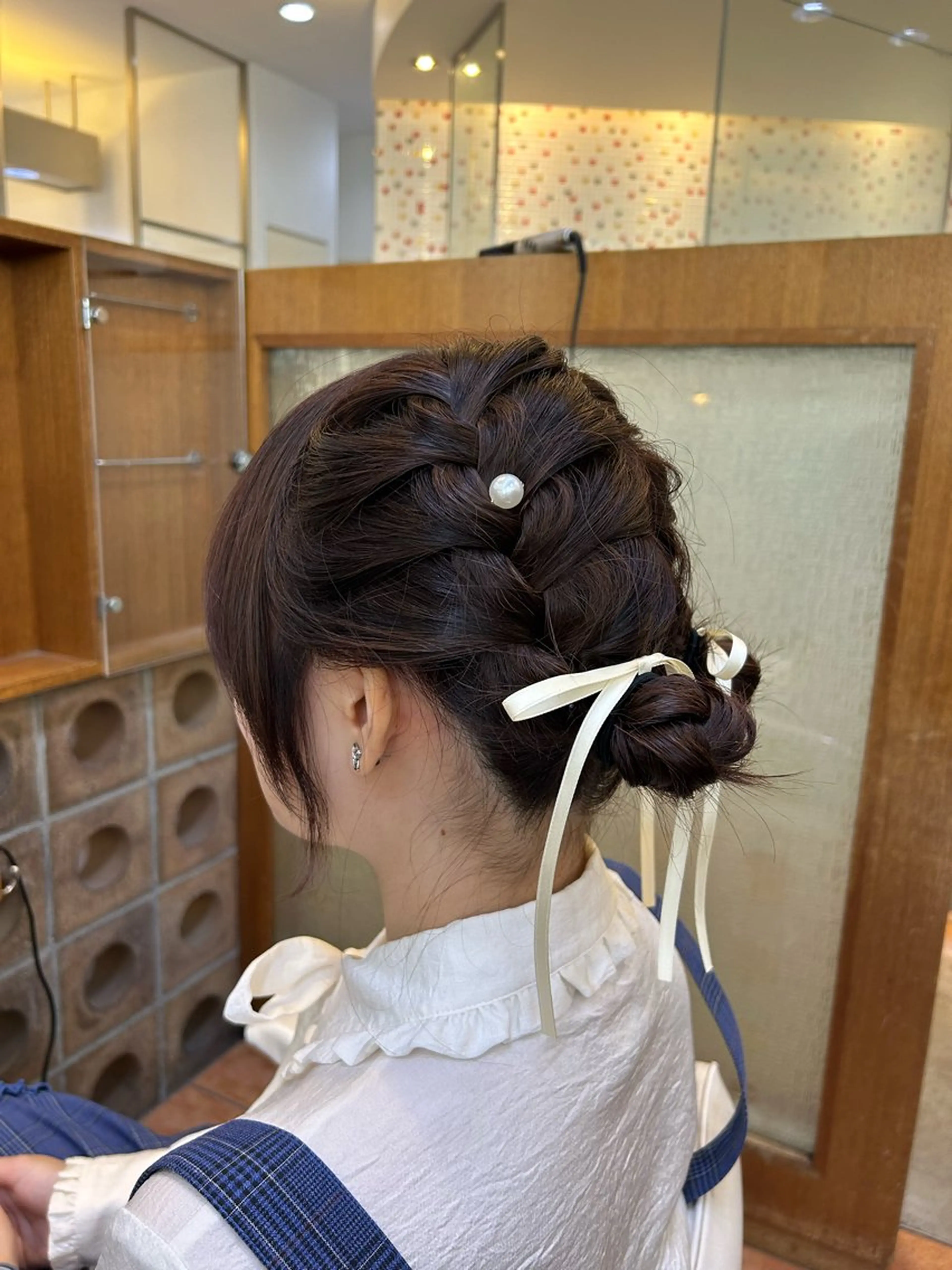 ヘアアレンジ 💠クロスパーマ /アレンジ/彩未💠のヘアスタイル