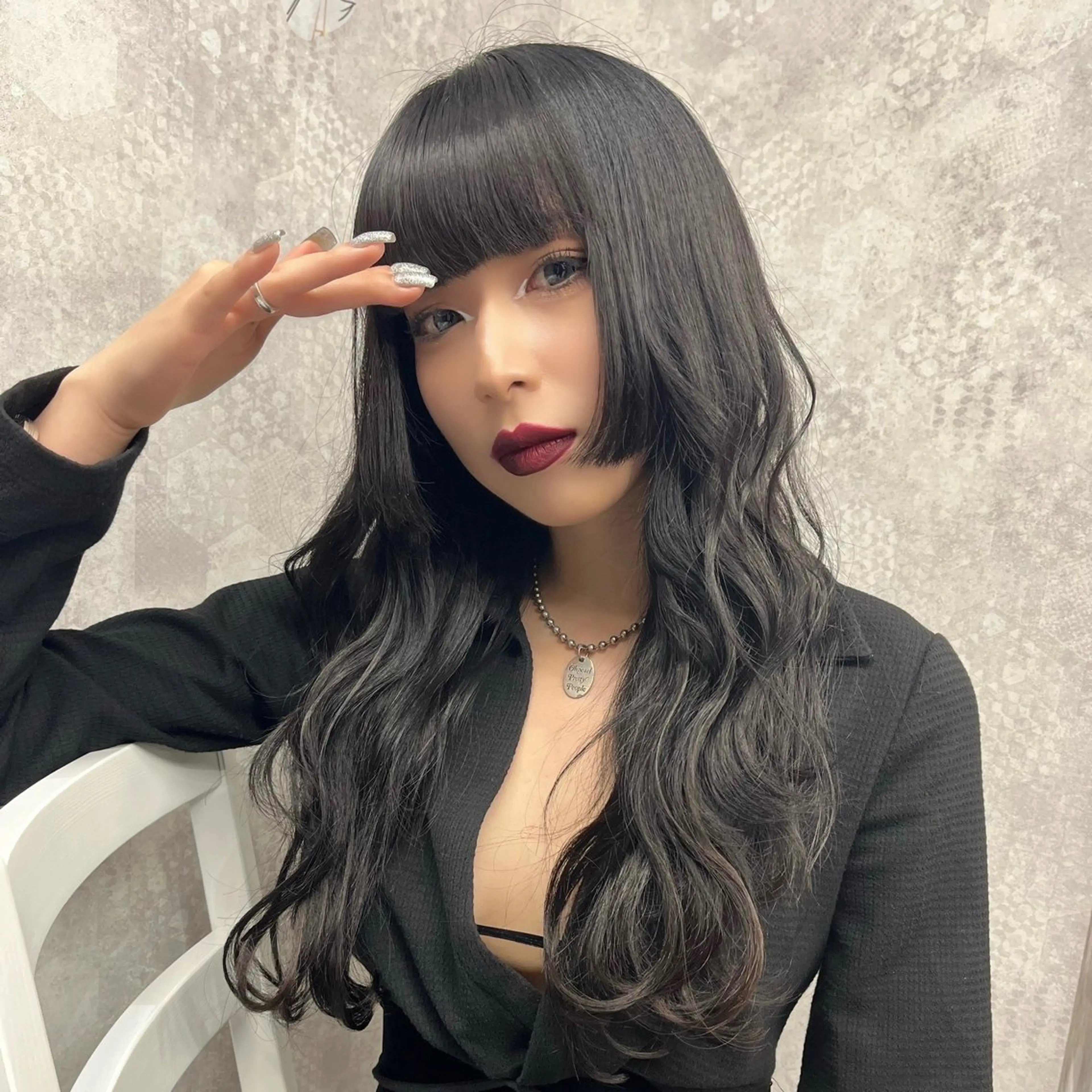 ロング カラー 🥀YUIHA🥀 テザインカラー♥のヘアスタイル