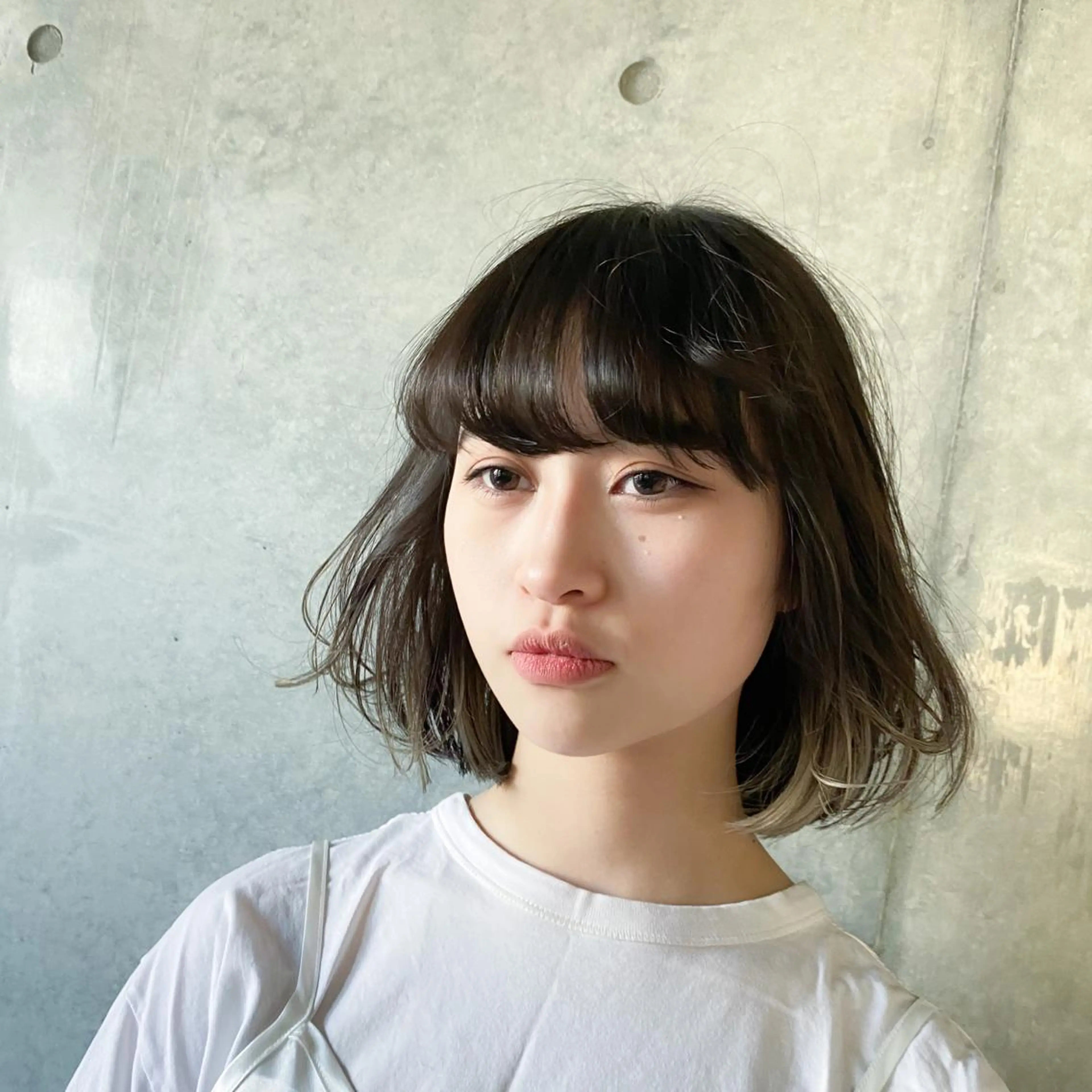 ショート カラー 艶髪ブリーチ 永井竜也のヘアスタイル