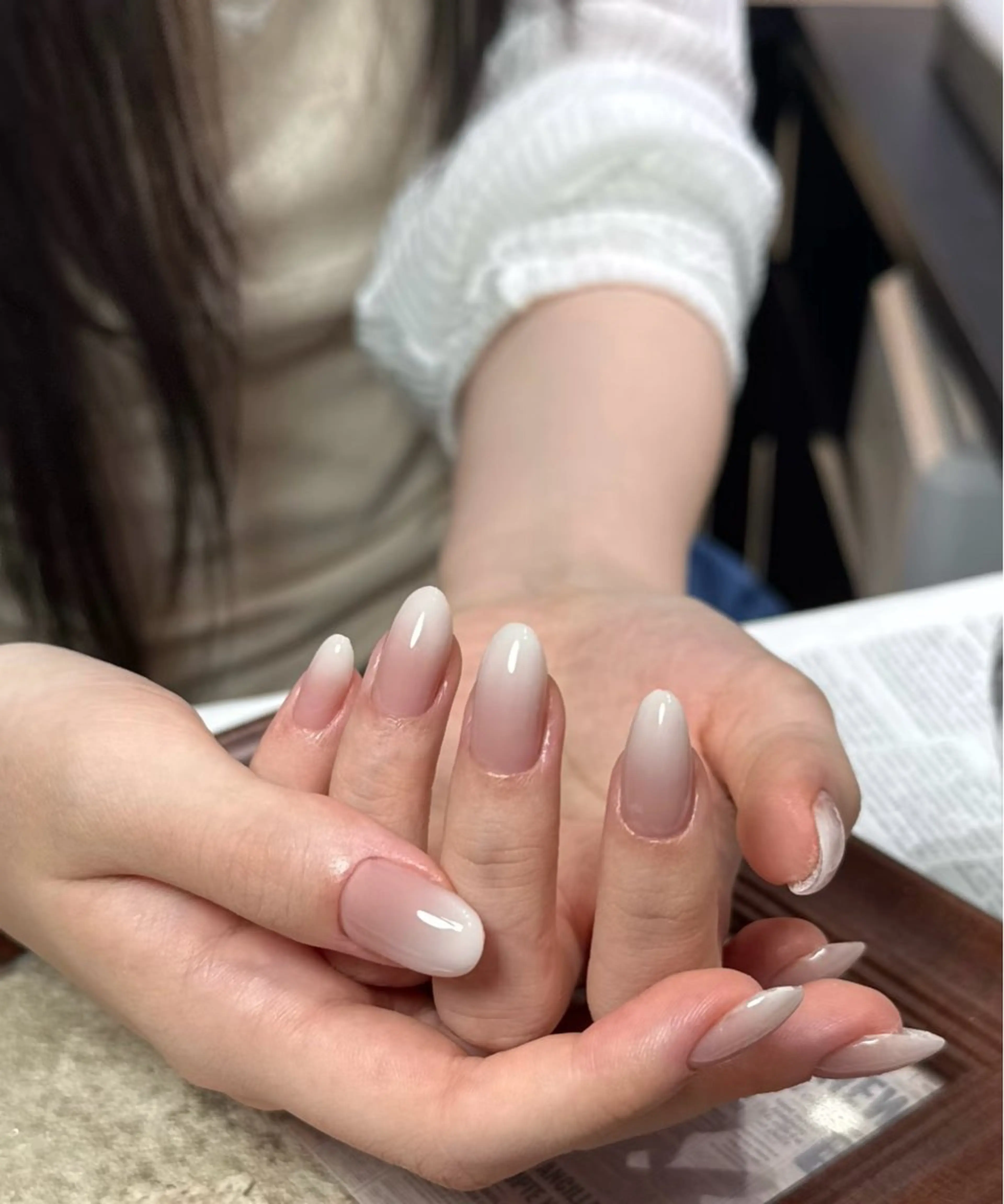 ネイル アートネイル フレンチネイル マグネットネイル ミラーネイル オフィスネイル ハンドネイル Blossom nail【ブラソンネイル】所属・Blossom nail_Yuniのネイルデザイン