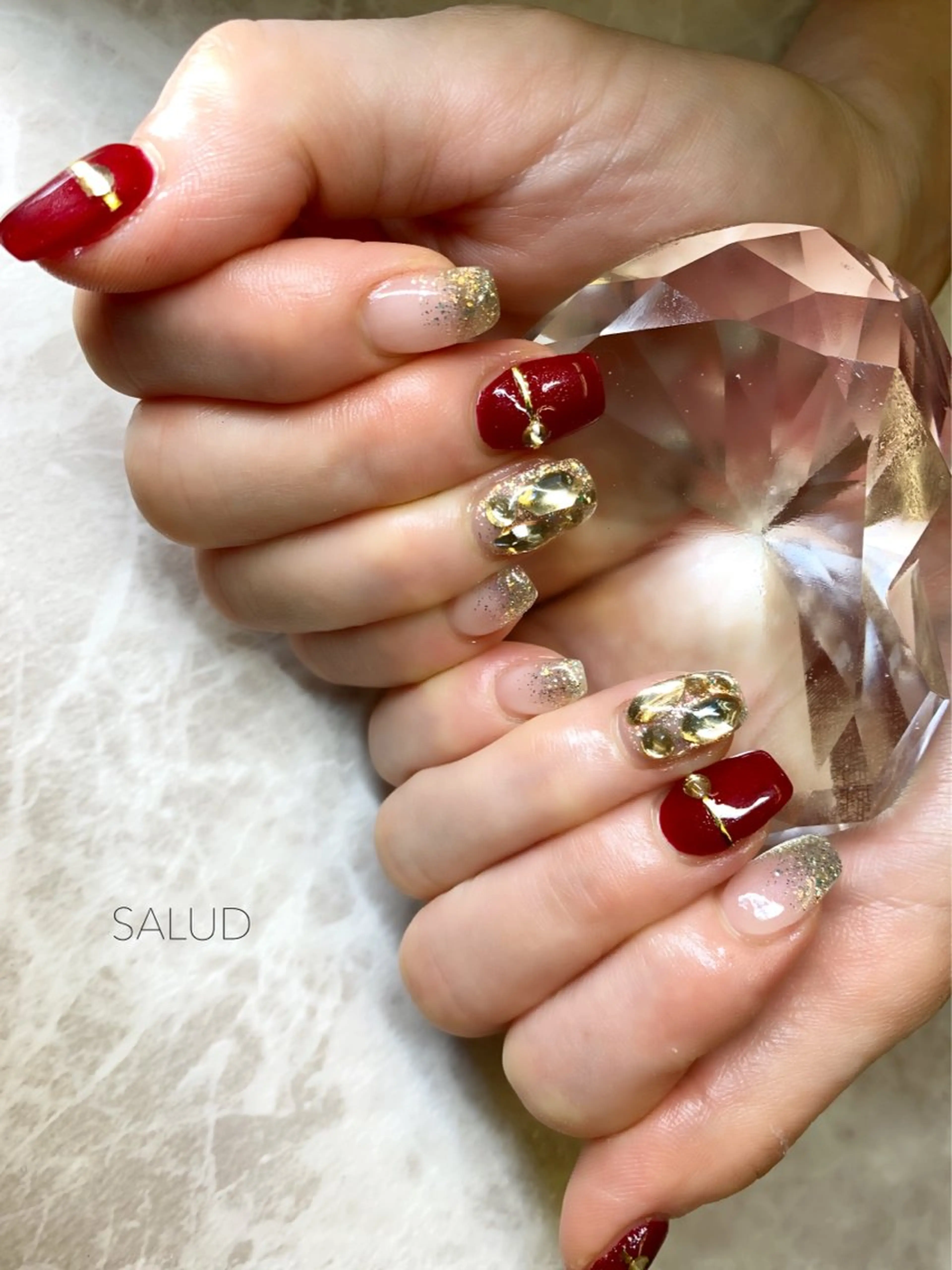 ネイル ハンドネイル Nail Salon SALUDのネイルデザイン
