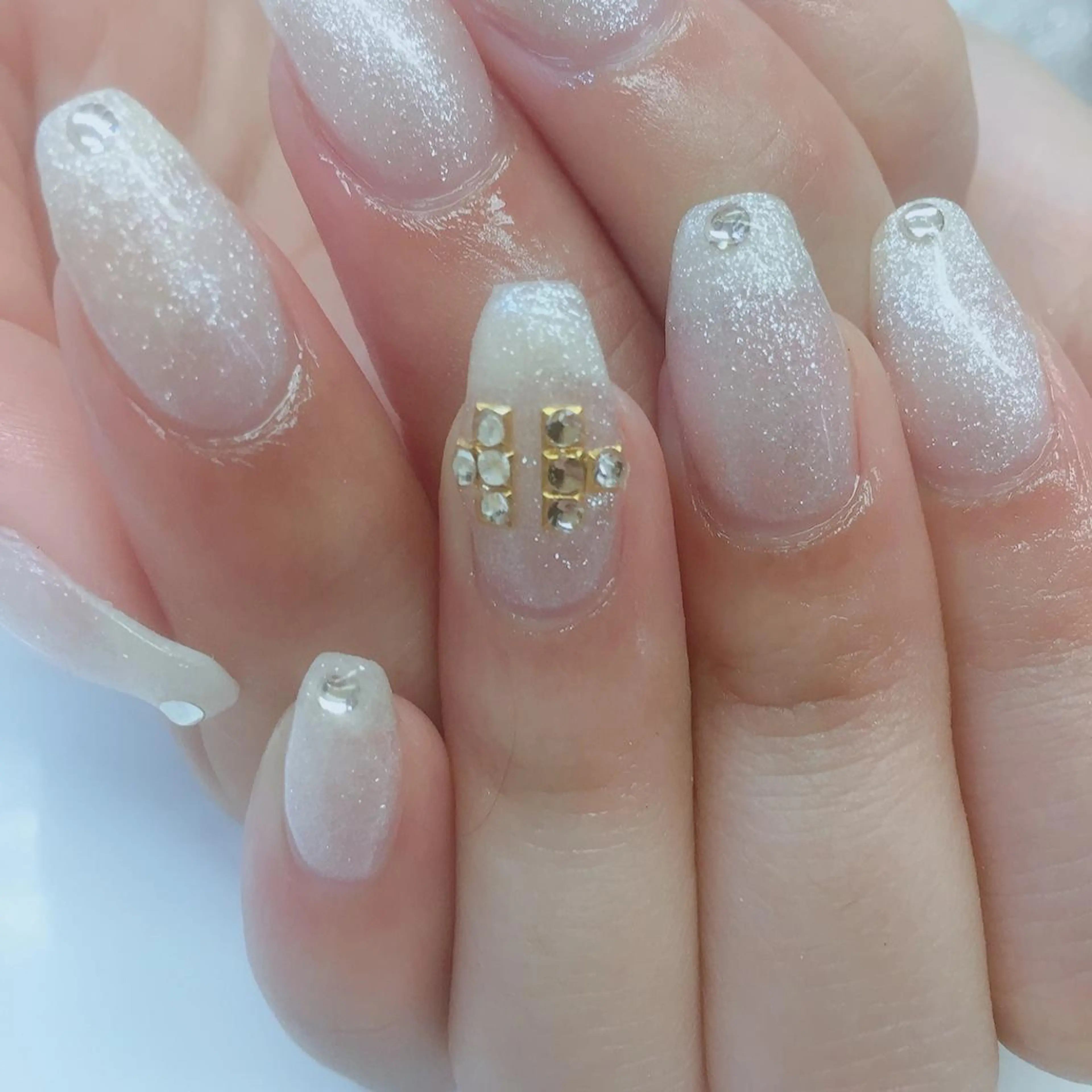 ミディアム ハンドネイル JNA認定講師🌸 RIEのネイルデザイン