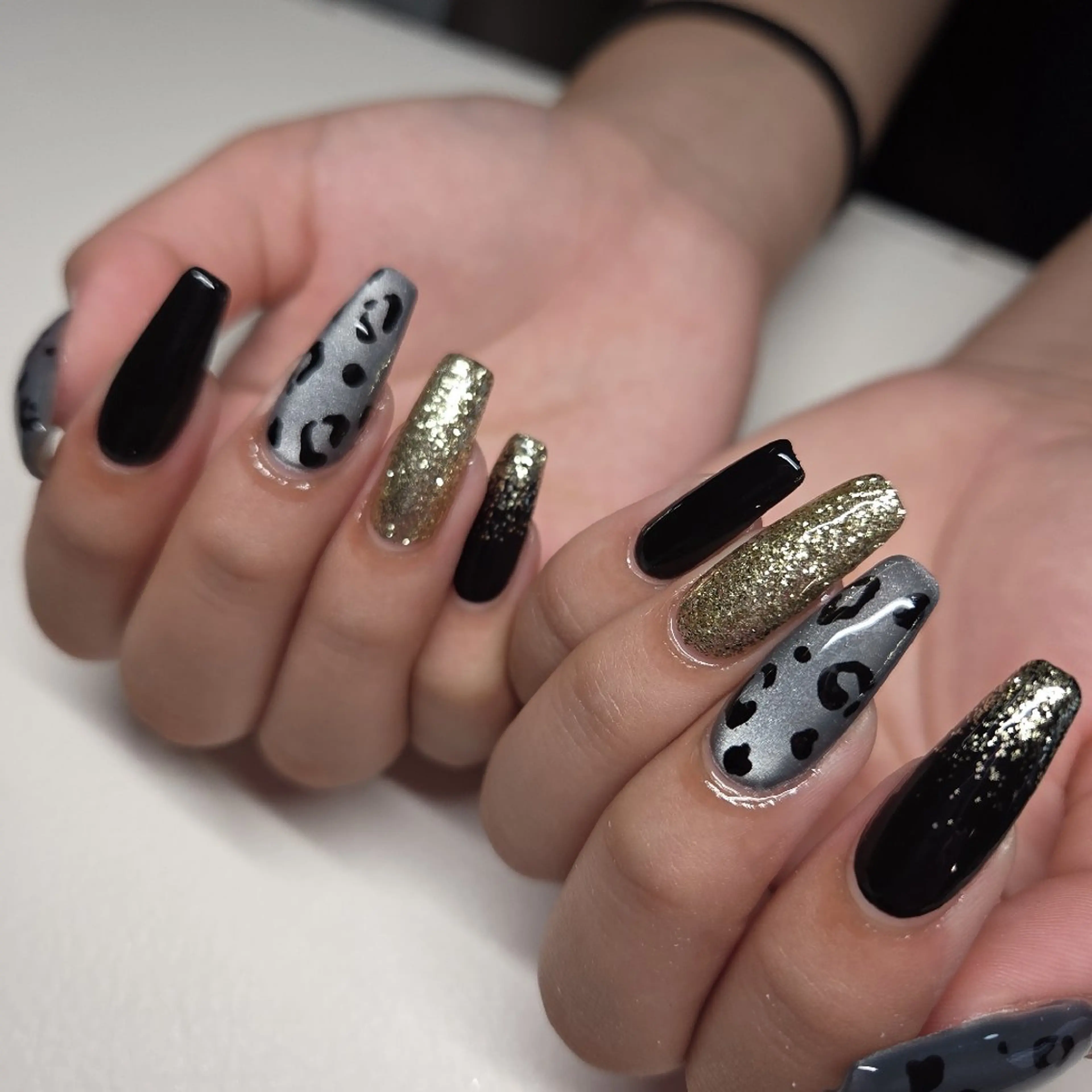 ネイル 長さ出し ジェルネイル マグネットネイル ネイルチップ プティネイル所属・プティネイル 益城町のネイルデザイン