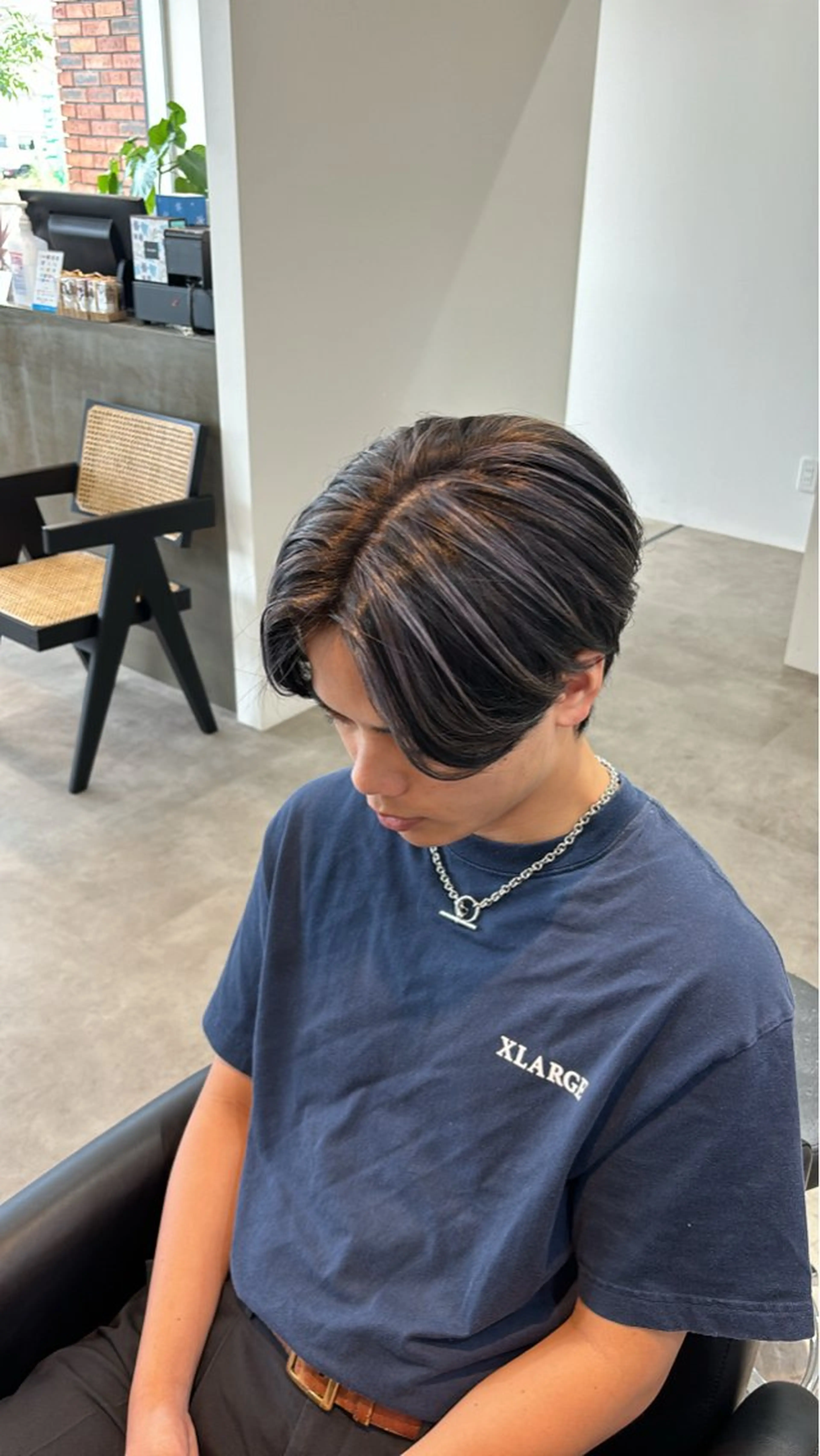 ショート ハイライト カット ヘアカラー トリートメント rink / ETOILE +のヘアスタイル