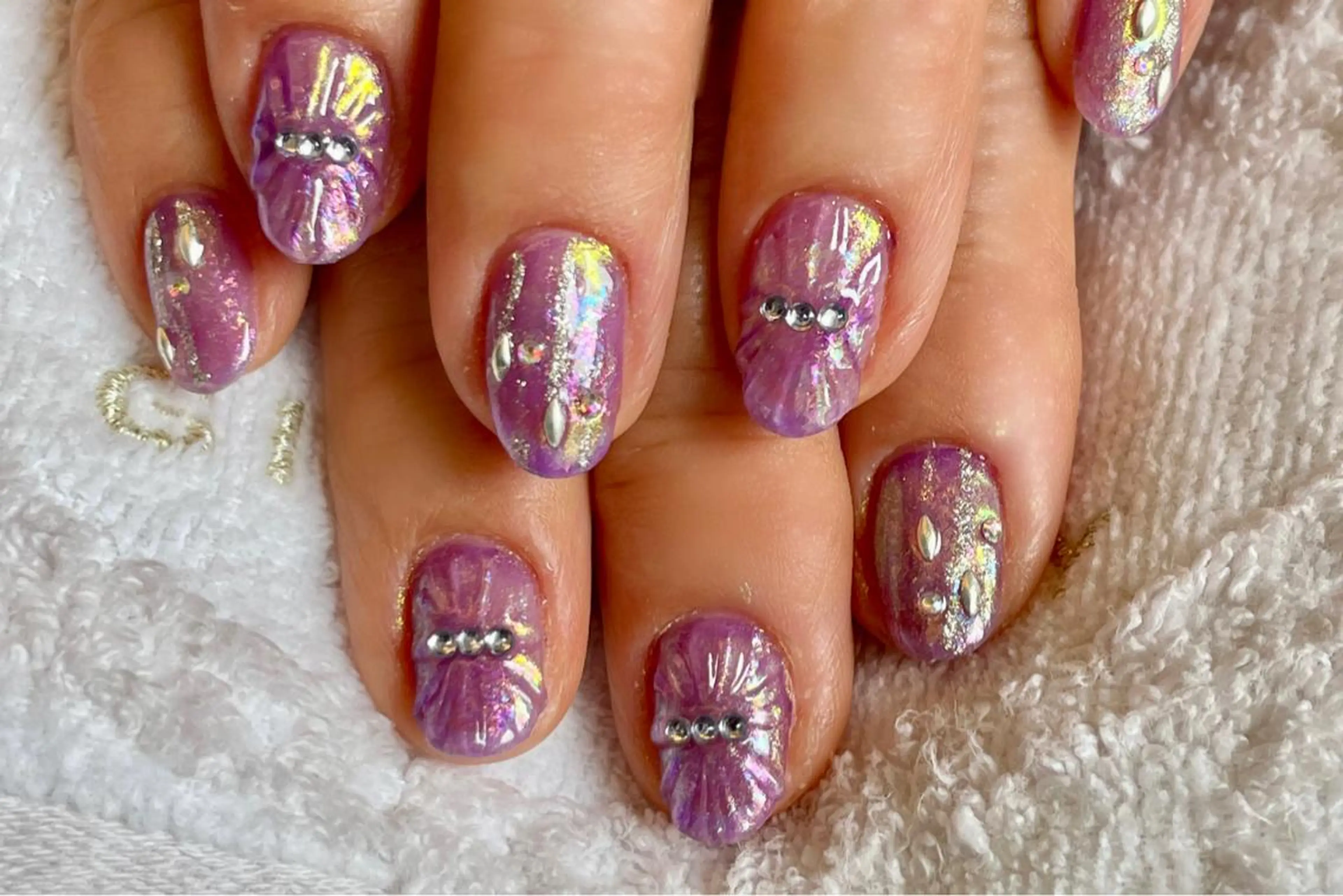 ネイル アートネイル ジェルネイル ママリンド　志村坂上店所属・しみ えんのネイルデザイン