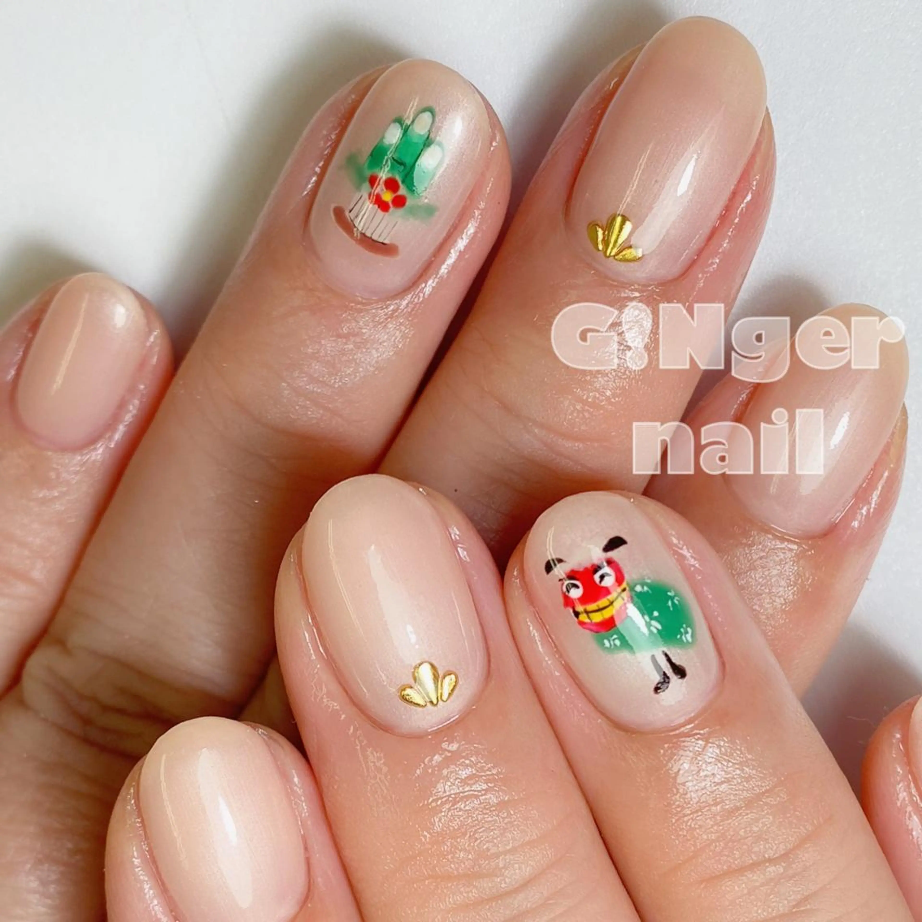 ネイル ハンドネイル ハンドケア GINGER NAIL所属・代々木 GINGERNAILのネイルデザイン
