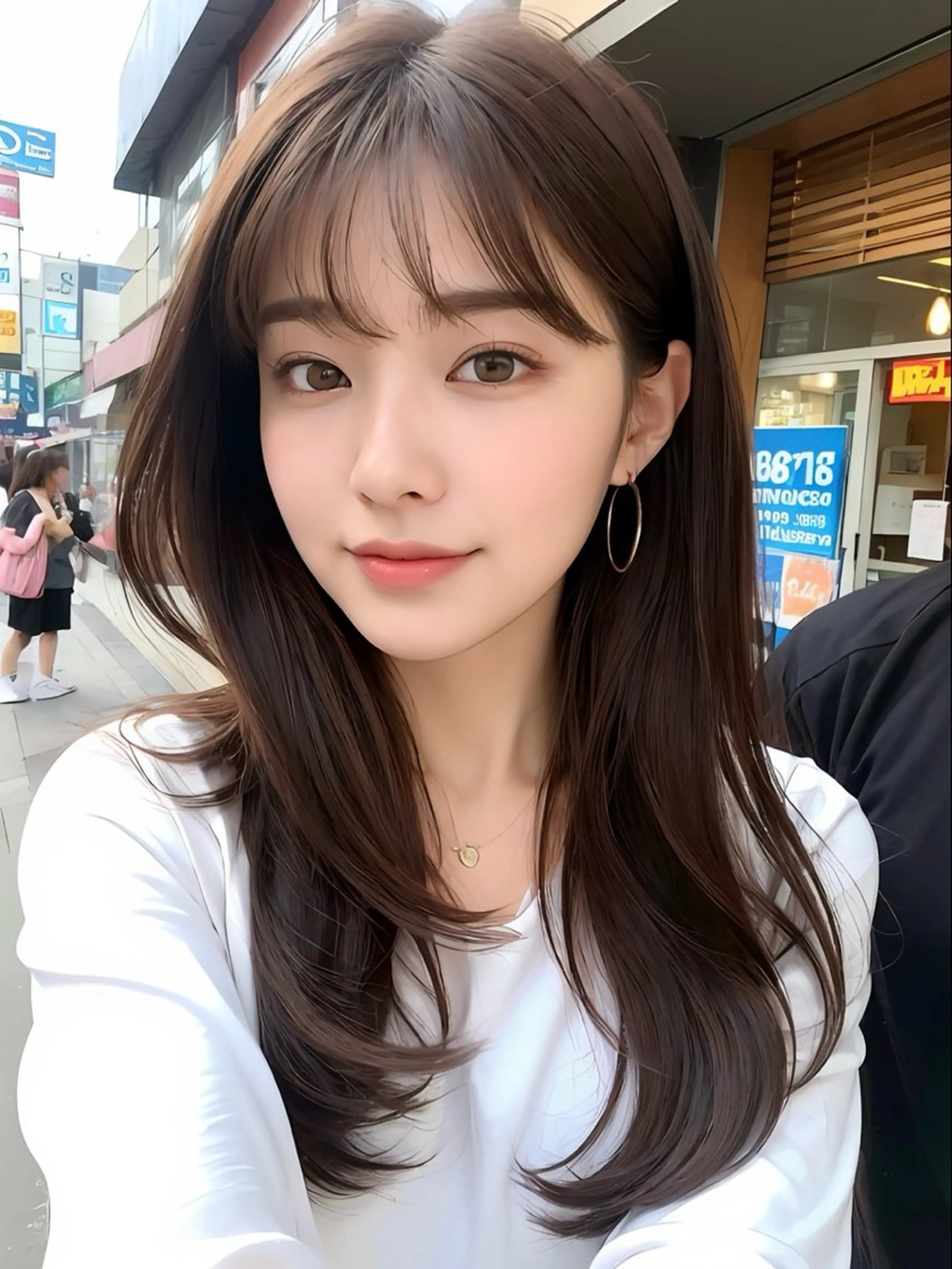 🌈カット＋ケアカラー＋アユンチェ+オージュアトリートメント🌈韓国ヘアの写真
