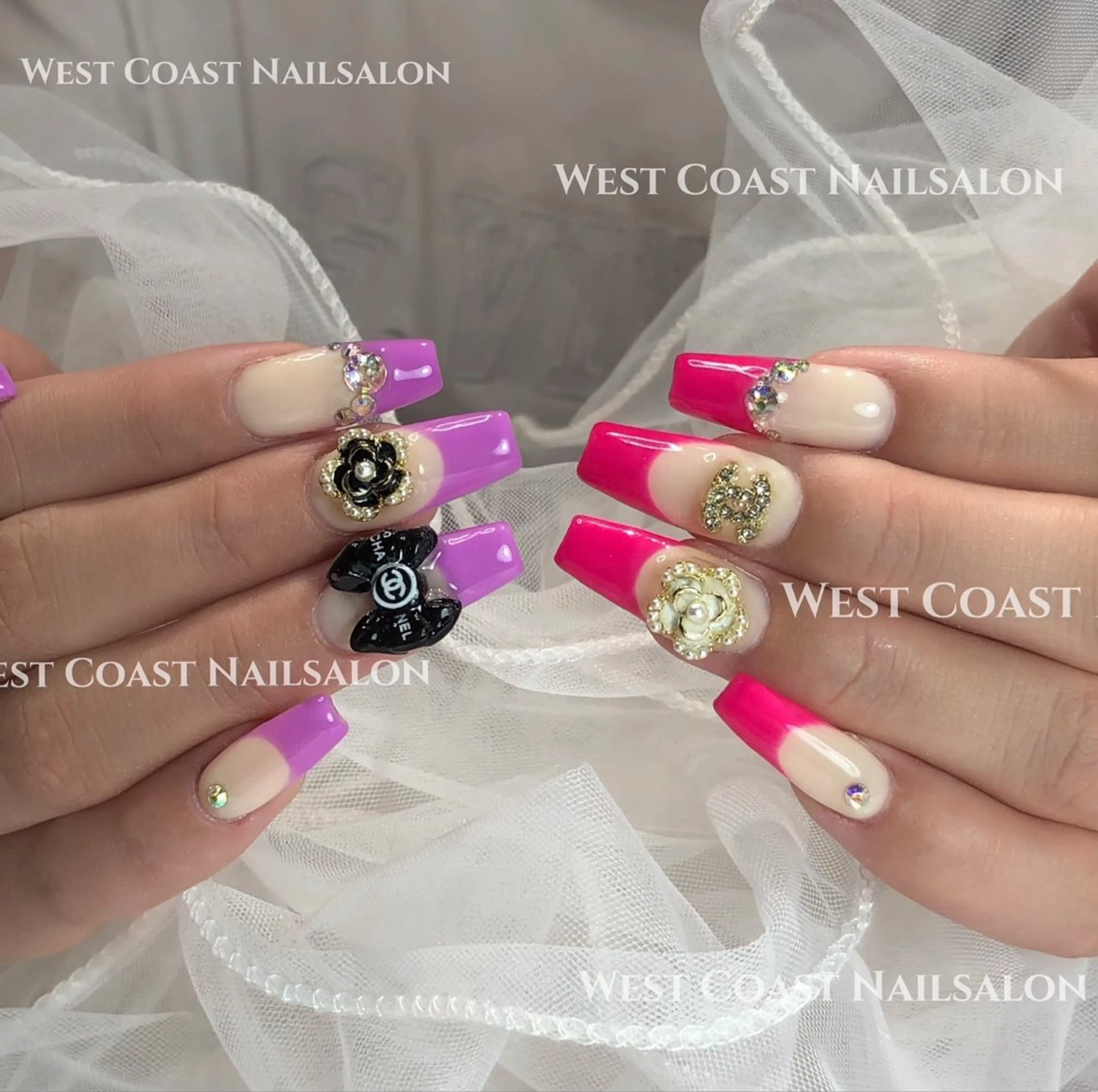 ネイル west coast スカルプ専門店のネイルデザイン