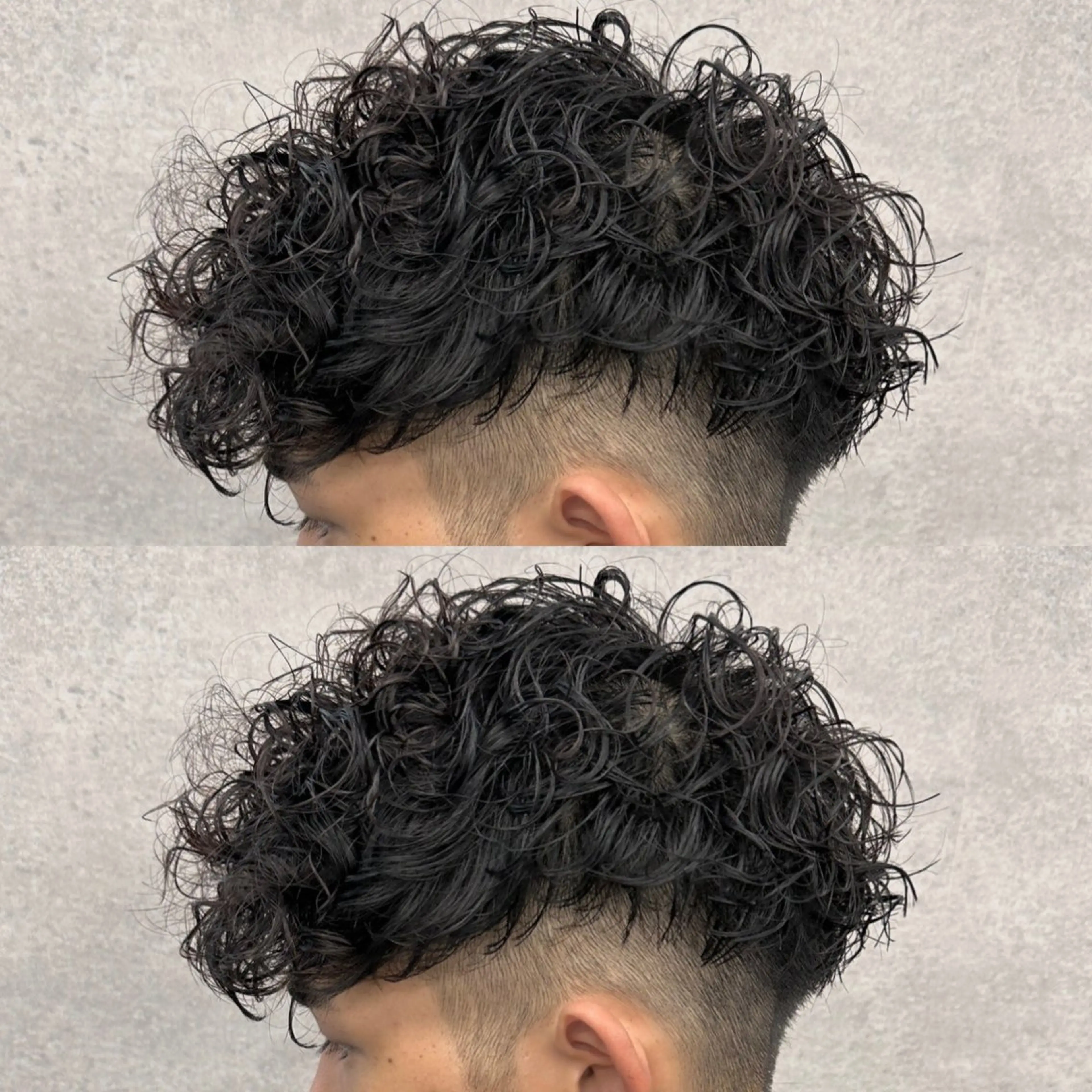 ショート カラー パーマ メンズ 渋谷駅から徒歩1分 BLUCKメンズヘアのヘアスタイル